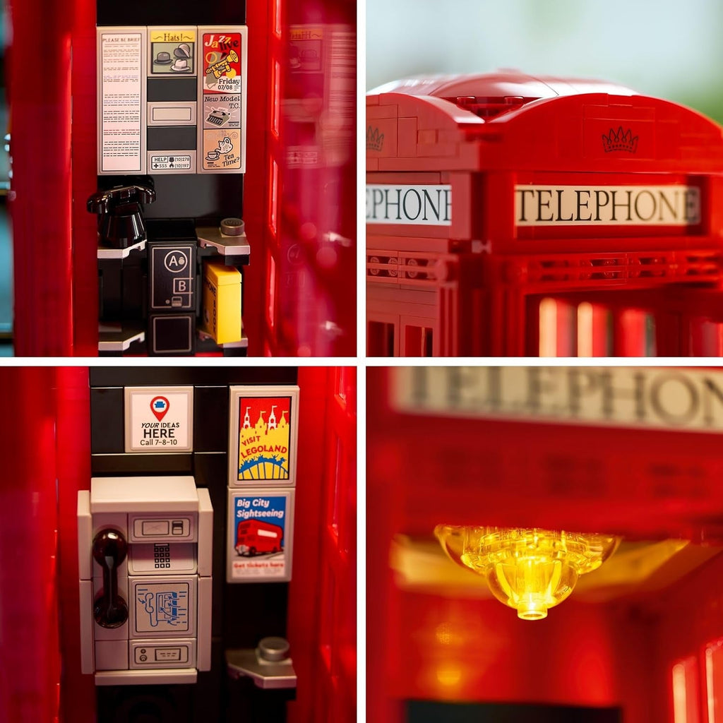 LEGO: Ideas [Red London Telephone Box #21347]