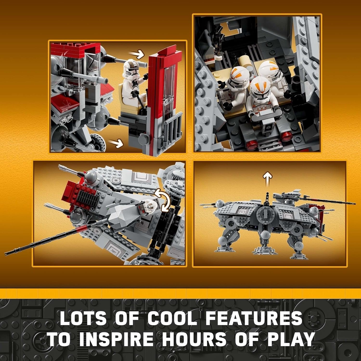 LEGO Star Wars: AT-TE Walker [LEGO, #75337]