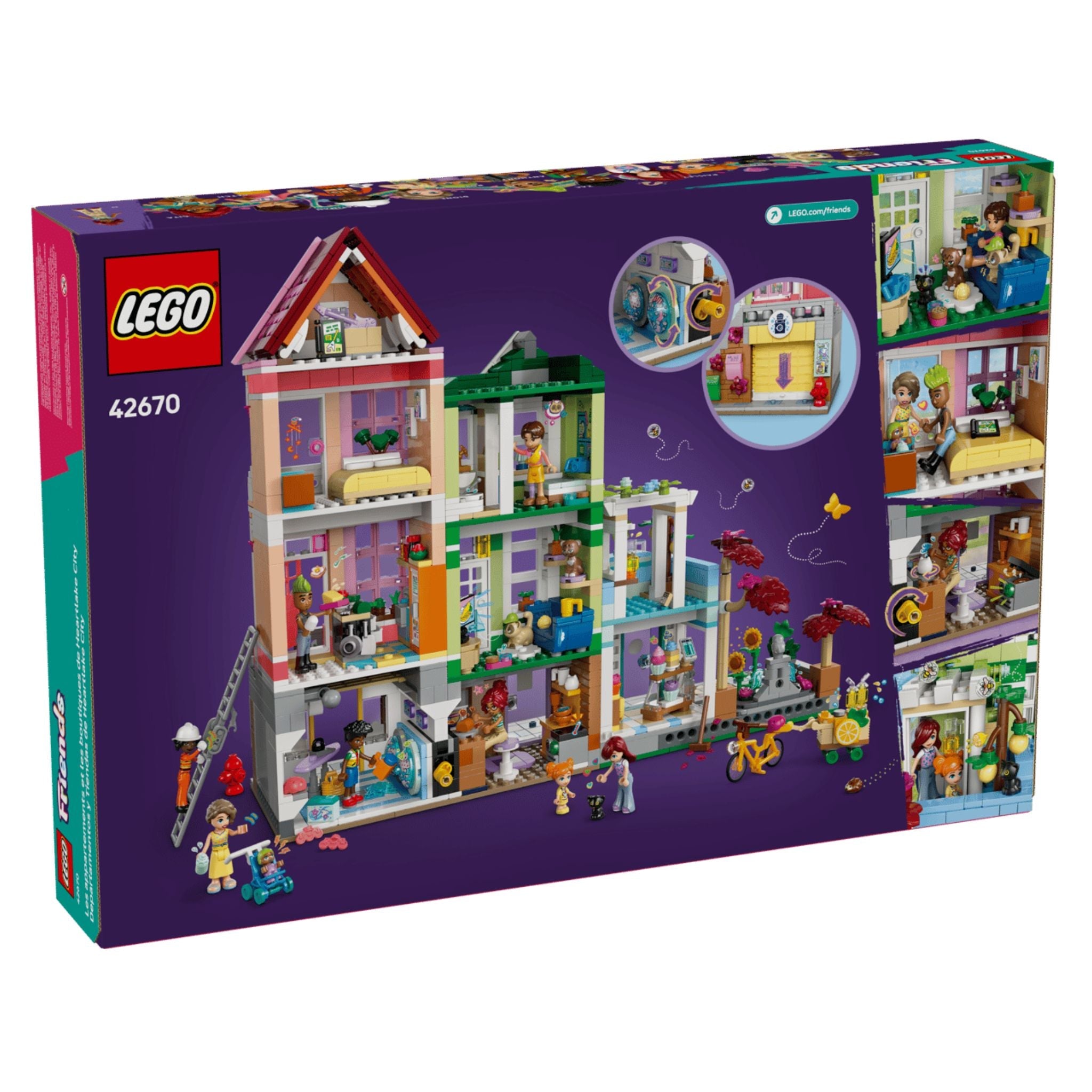 LEGO Friends Heartlake City Apartments and Stores