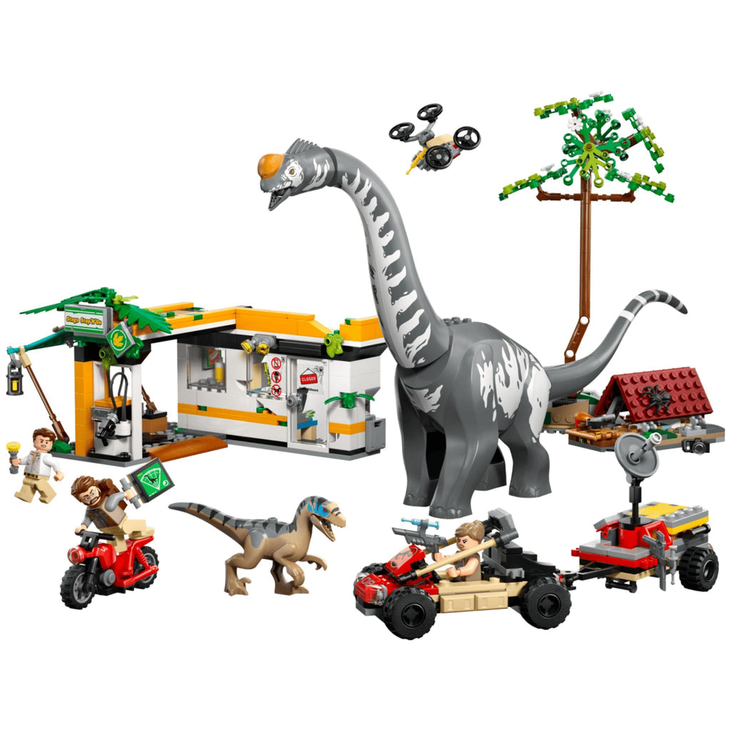LEGO Jurassic World Raptor & Titanosaurus Tracking Mission