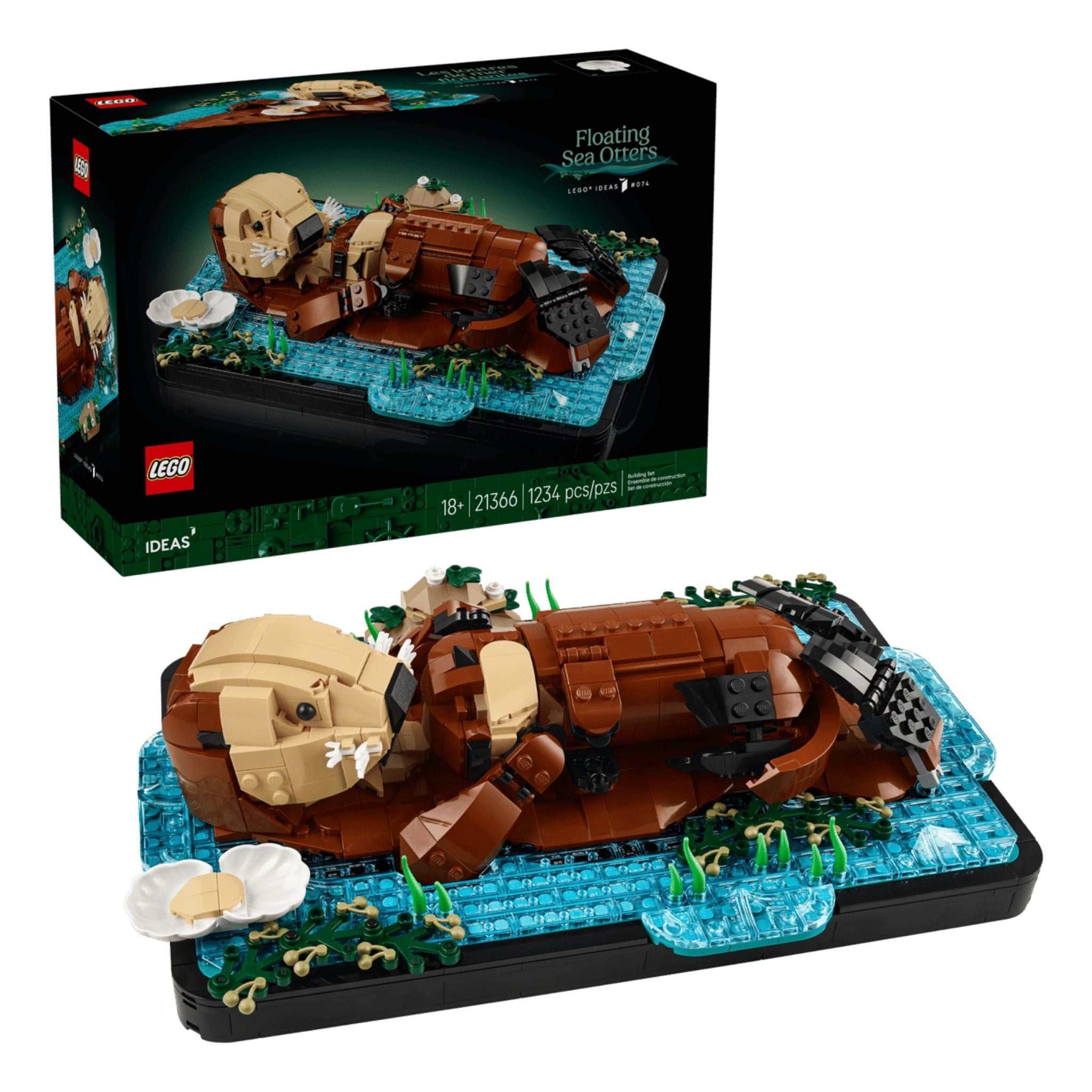 LEGO LEGO Ideas Floating Sea Otters