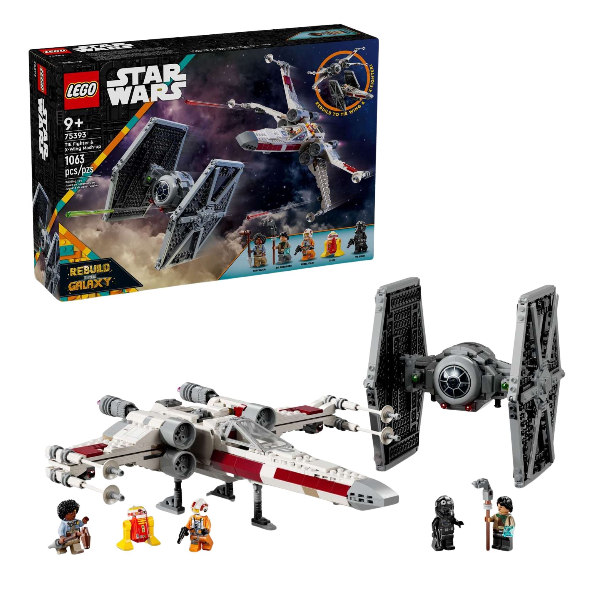LEGO Star Wars TIE Fighter & X-Wing Mash-up