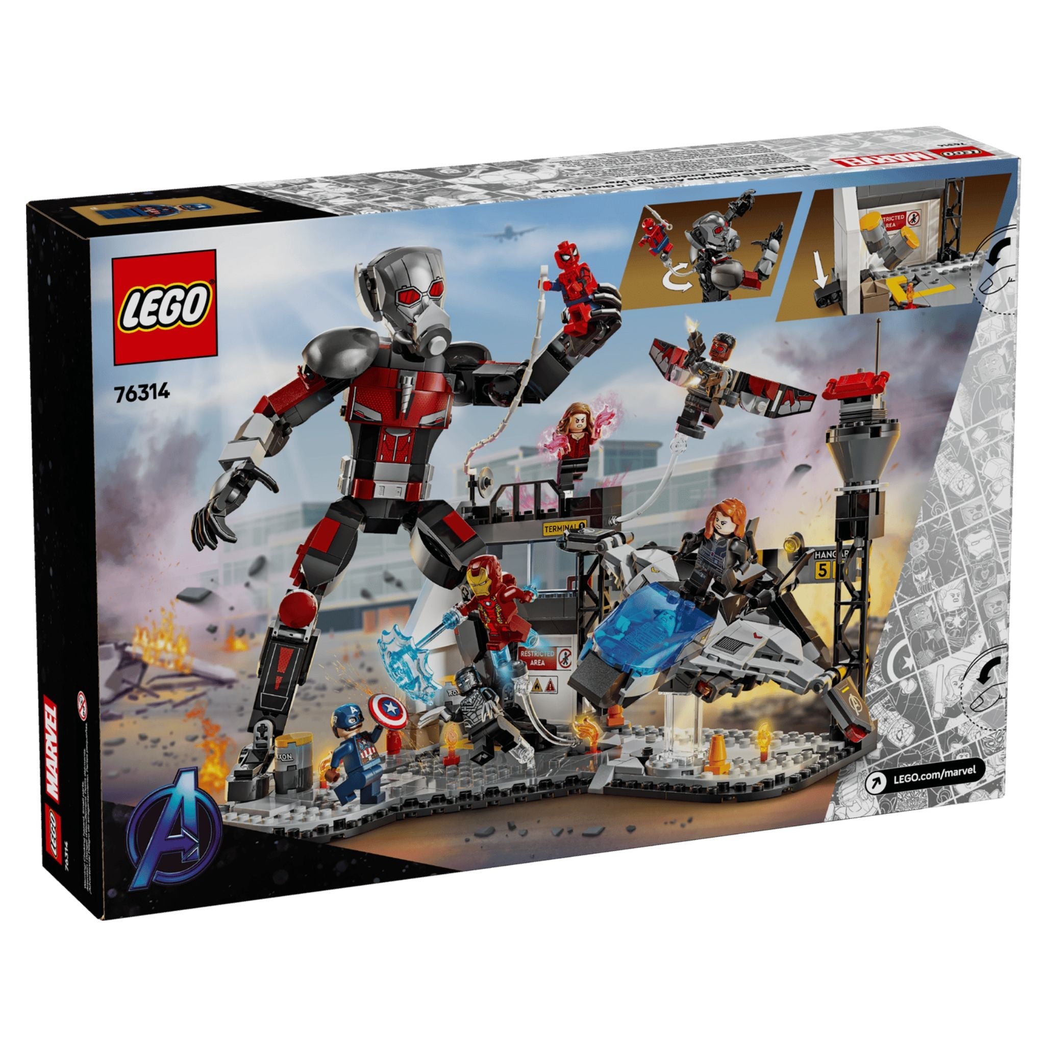LEGO Super Heroes Marvel Captain America Civil War Action Battle