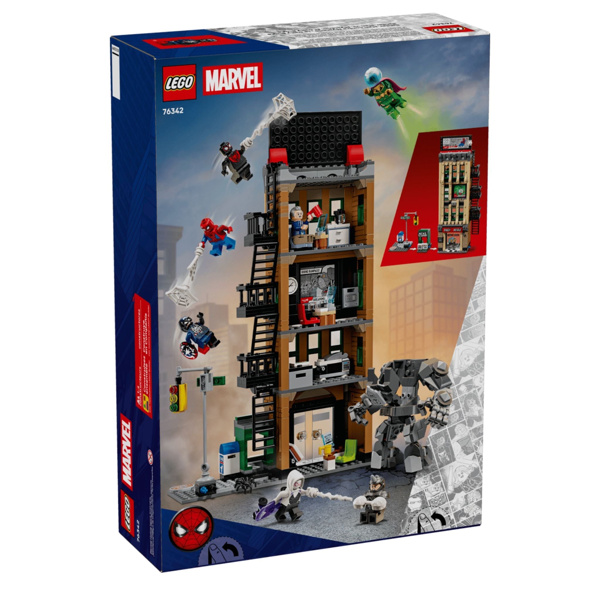 LEGO Super Heroes Marvel Spider-Man vs. Mysterio: The Daily Bugle