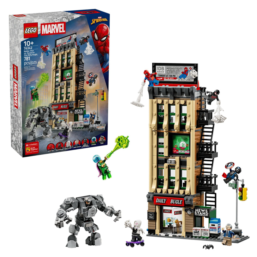LEGO Super Heroes Marvel Spider-Man vs. Mysterio: The Daily Bugle