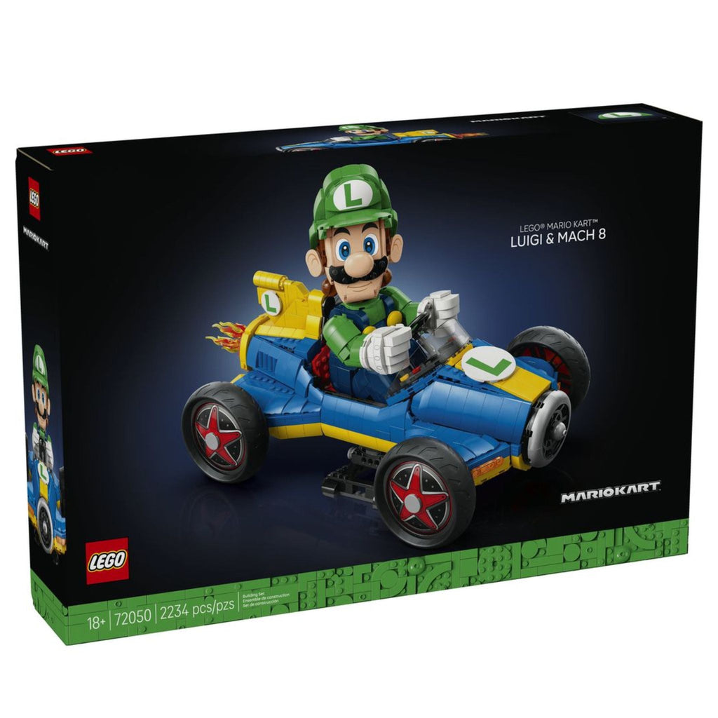 LEGO Super Mario Mario Kart Luigi & Mach 8