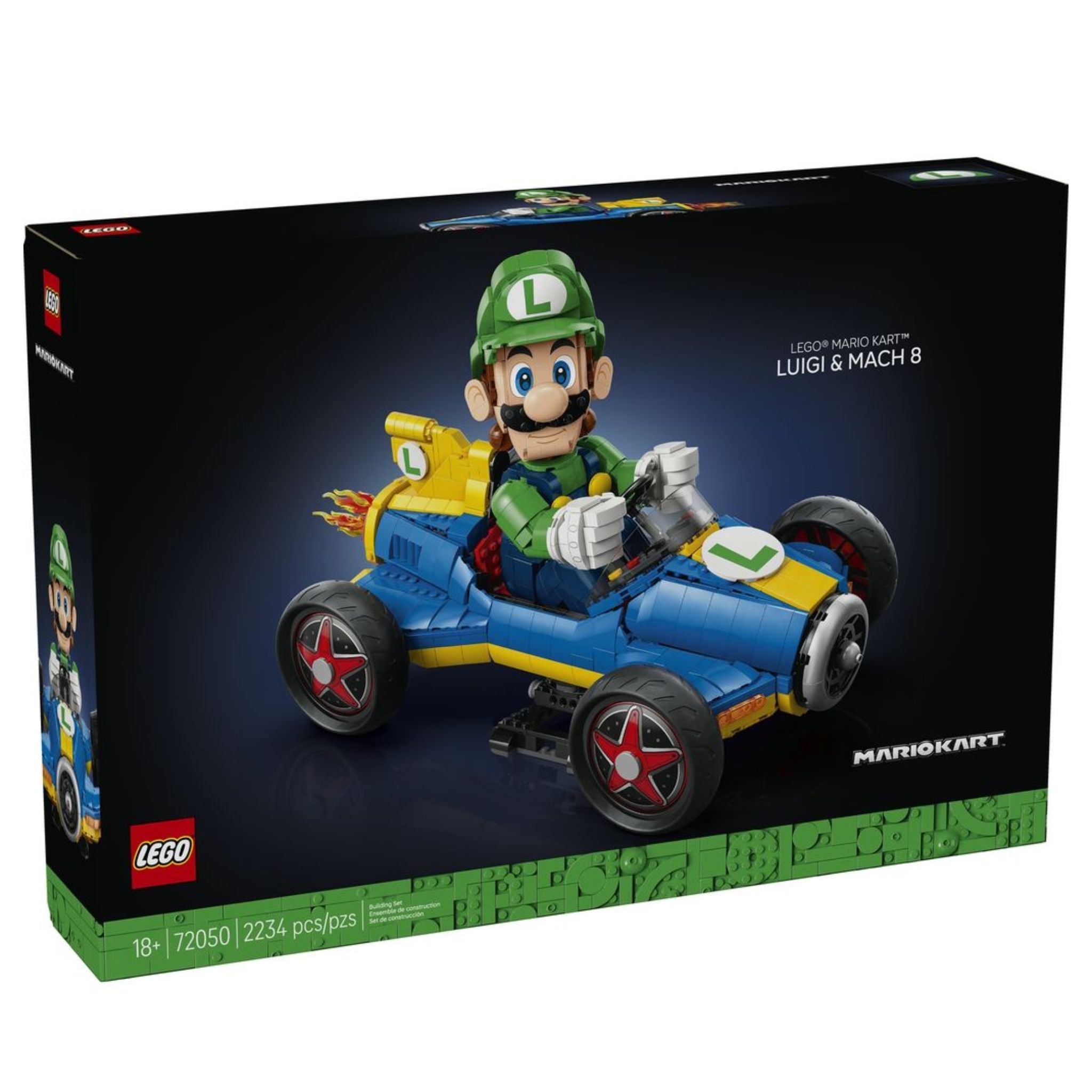 LEGO Super Mario Mario Kart Luigi & Mach 8