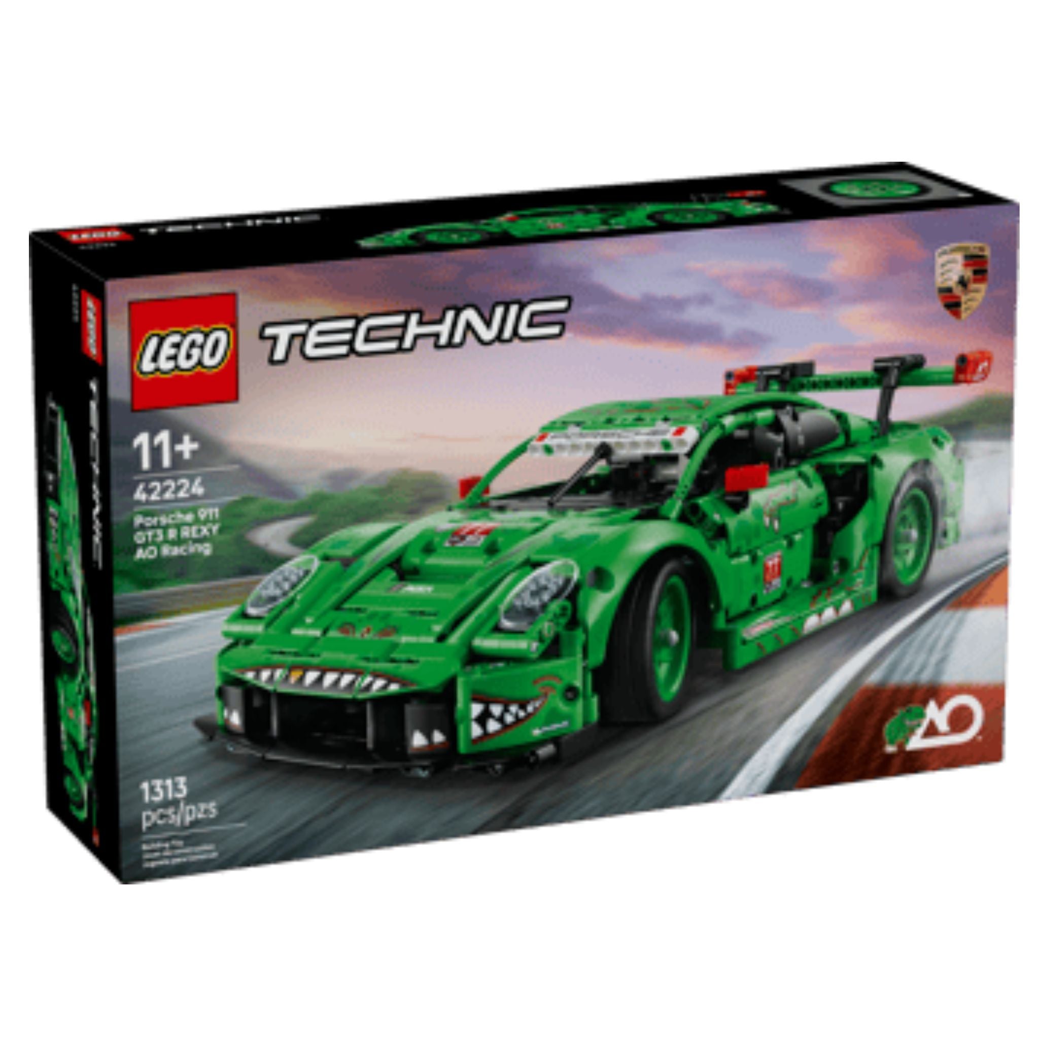 LEGO Technic Porsche 911 GT3 R REXY AO Racing Car