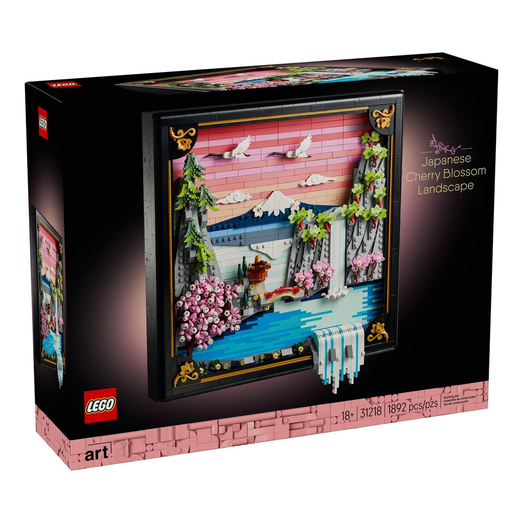 LEGO ART Japanese Cherry Blossom Landscape