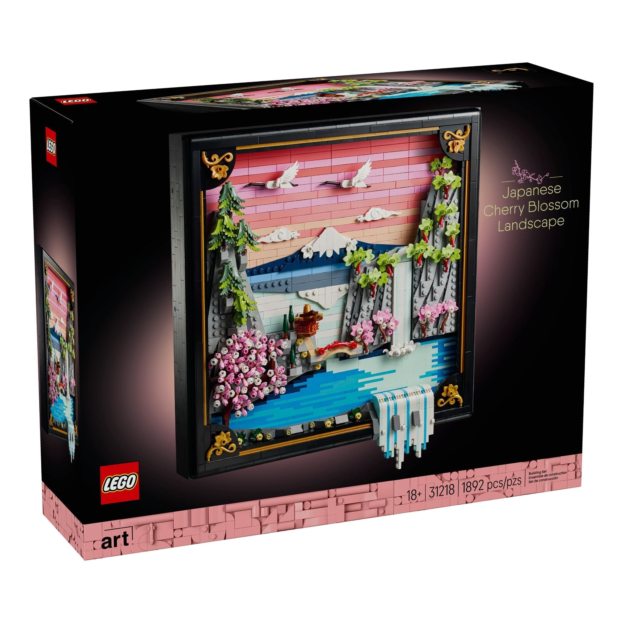 LEGO ART Japanese Cherry Blossom Landscape