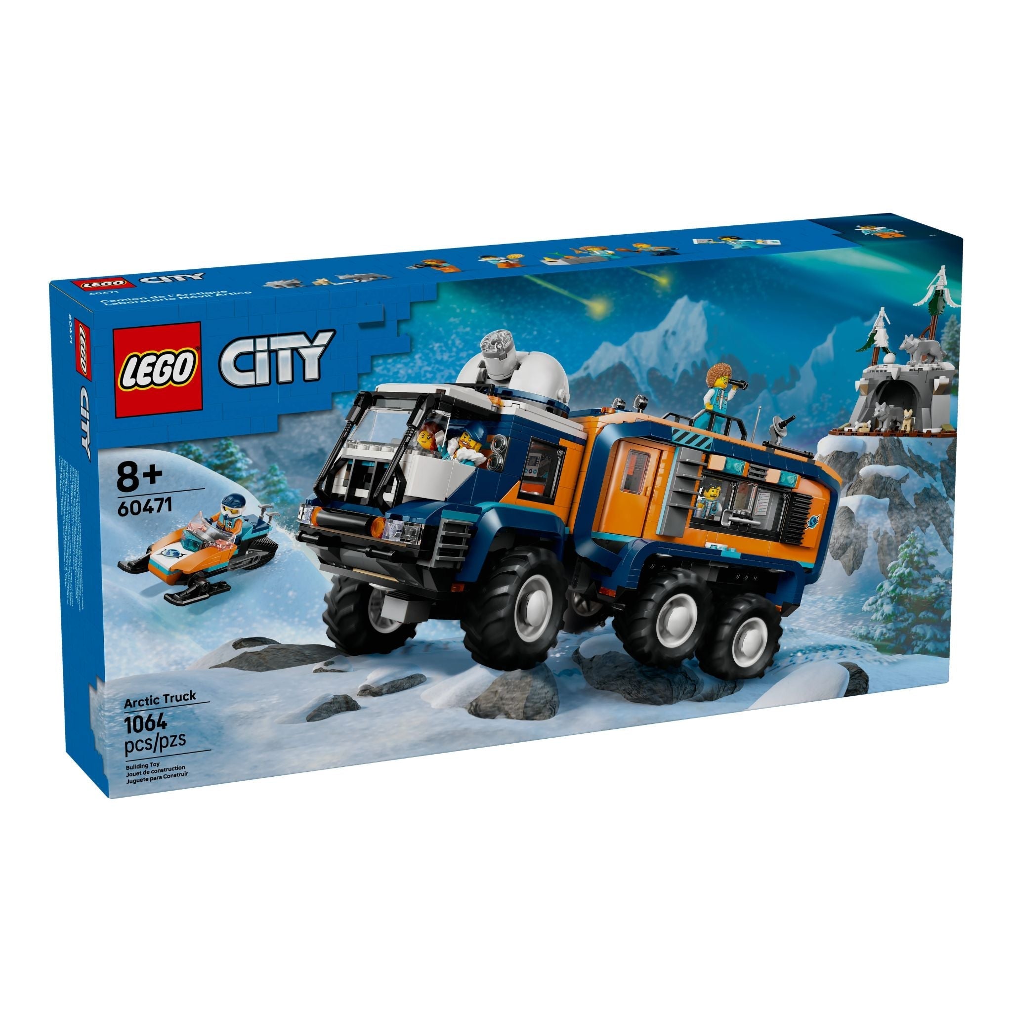 LEGO City Exploration Arctic Explorer Science Lab Truck