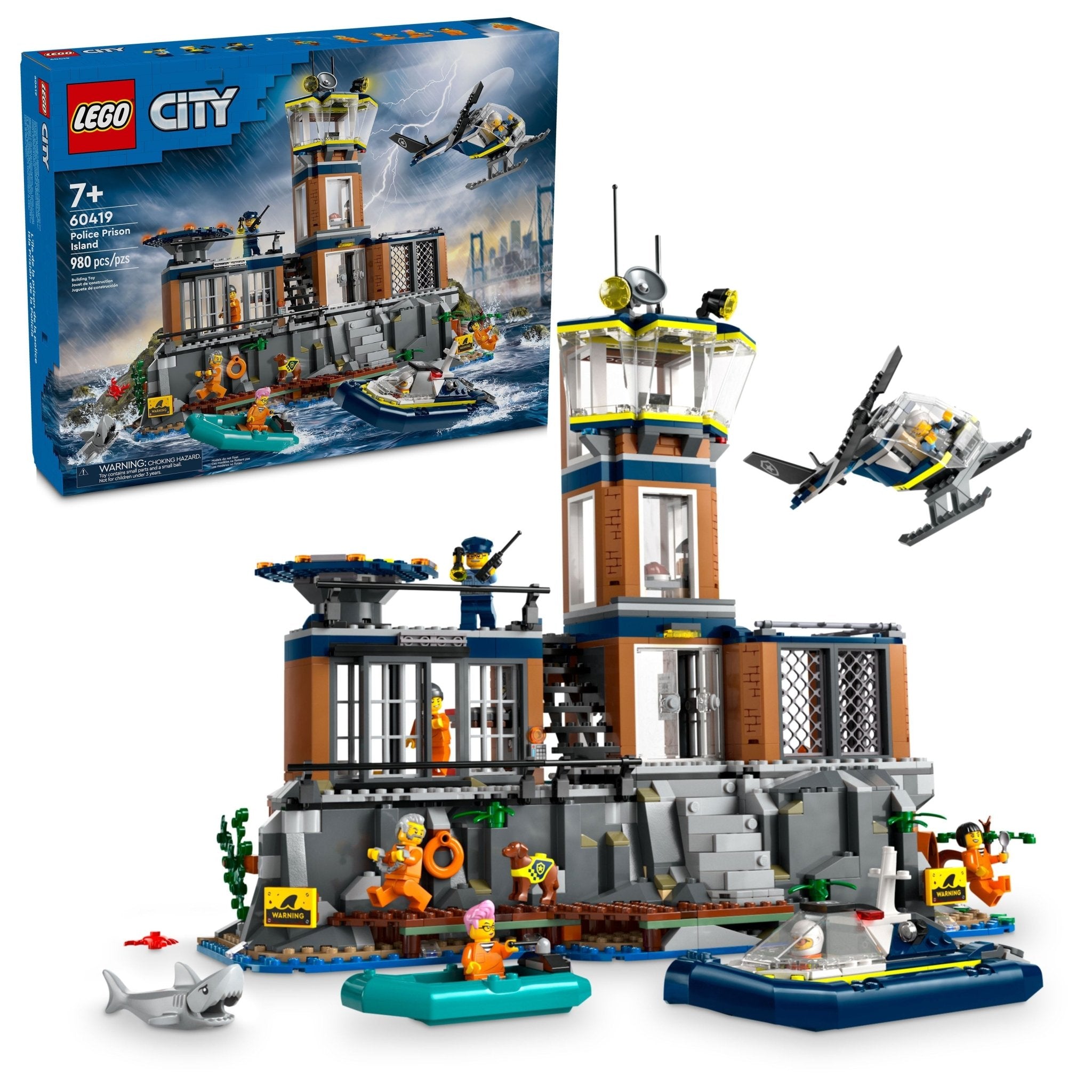 LEGO City Police Police Prison Island