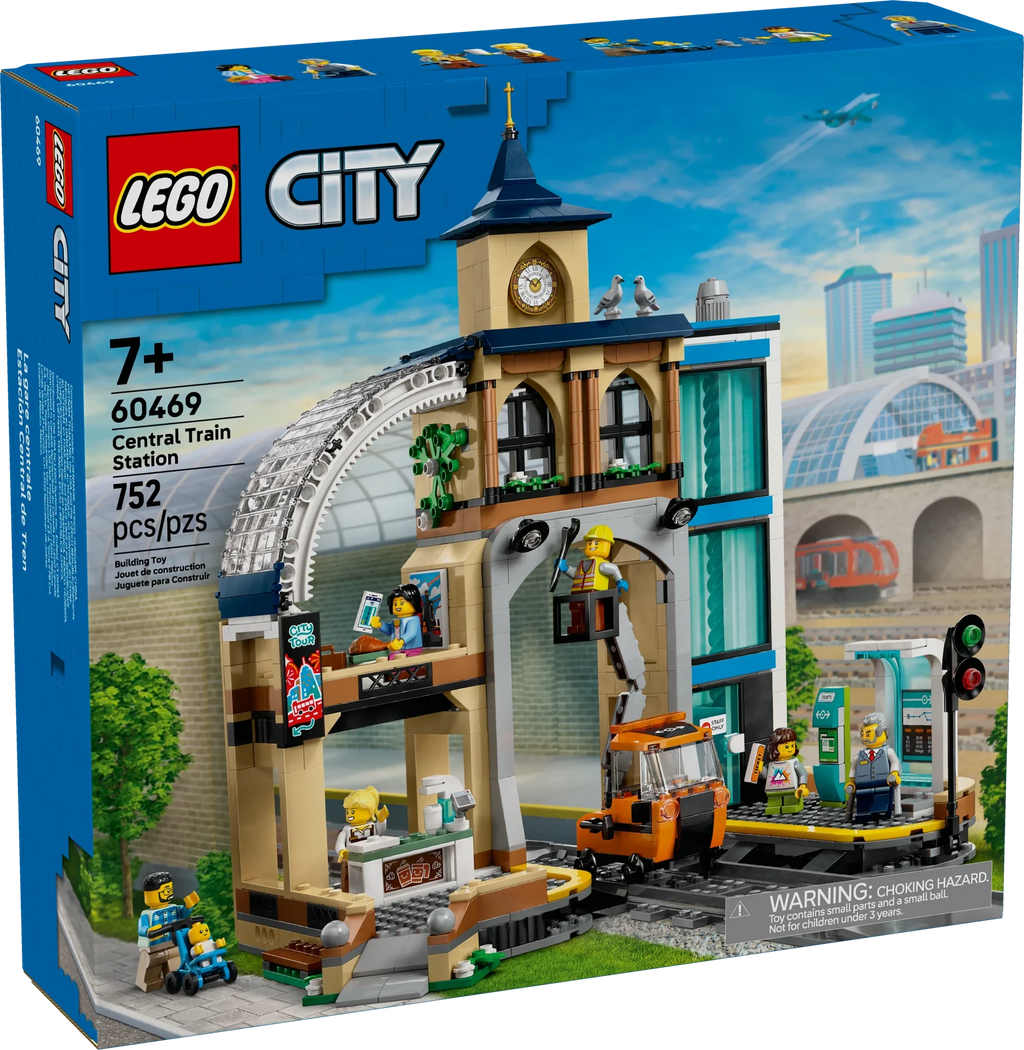 LEGO City Trains Central Train Station