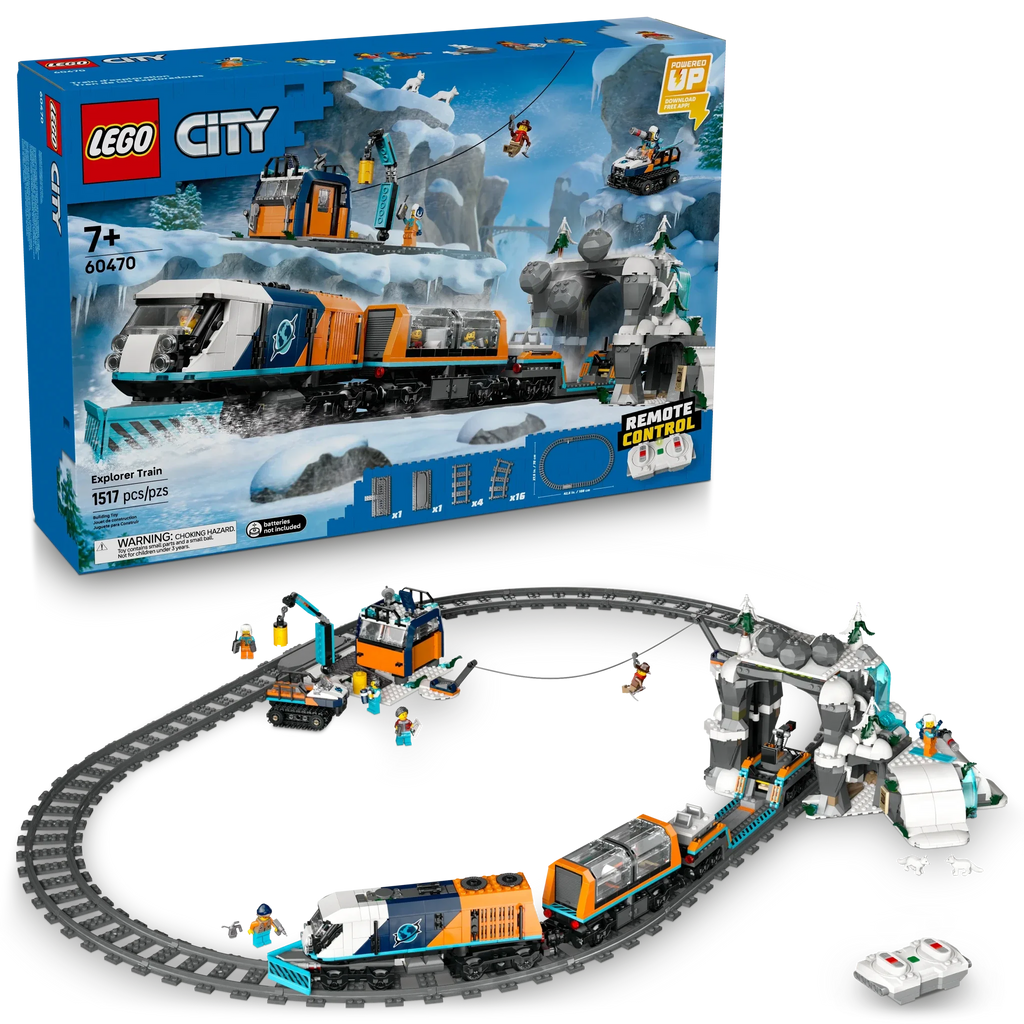 LEGO City Trains Explorers' Arctic Polar Express Train