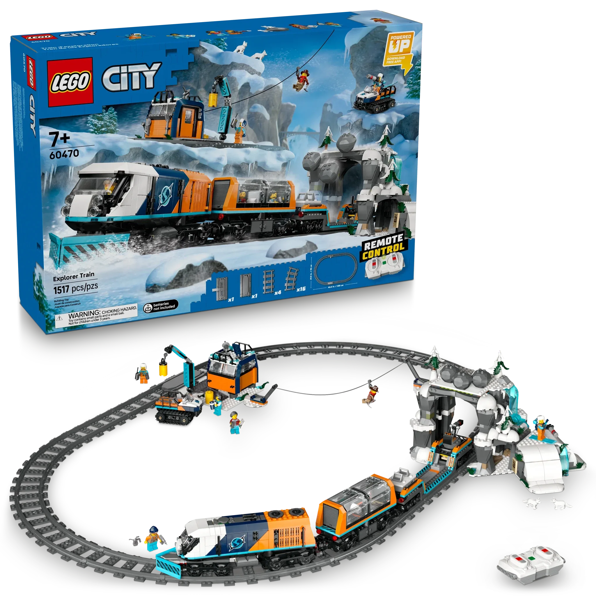 LEGO City Trains Explorers' Arctic Polar Express Train