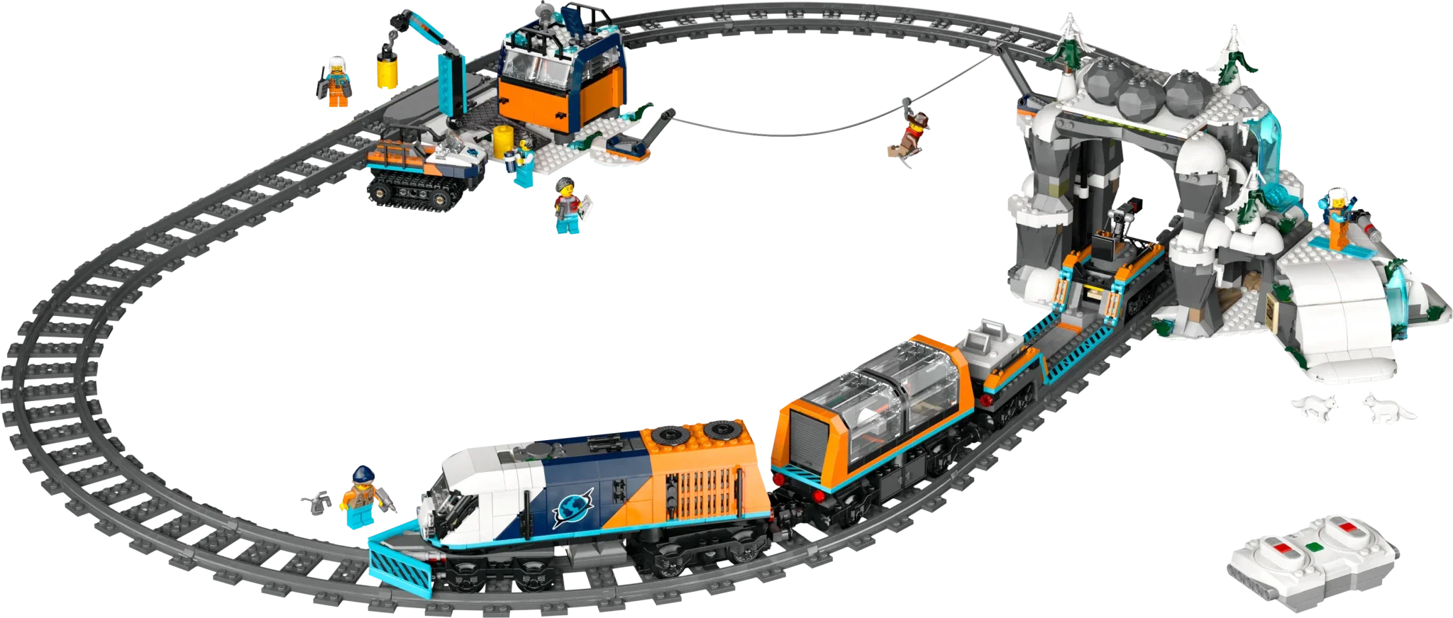 LEGO City Trains Explorers' Arctic Polar Express Train