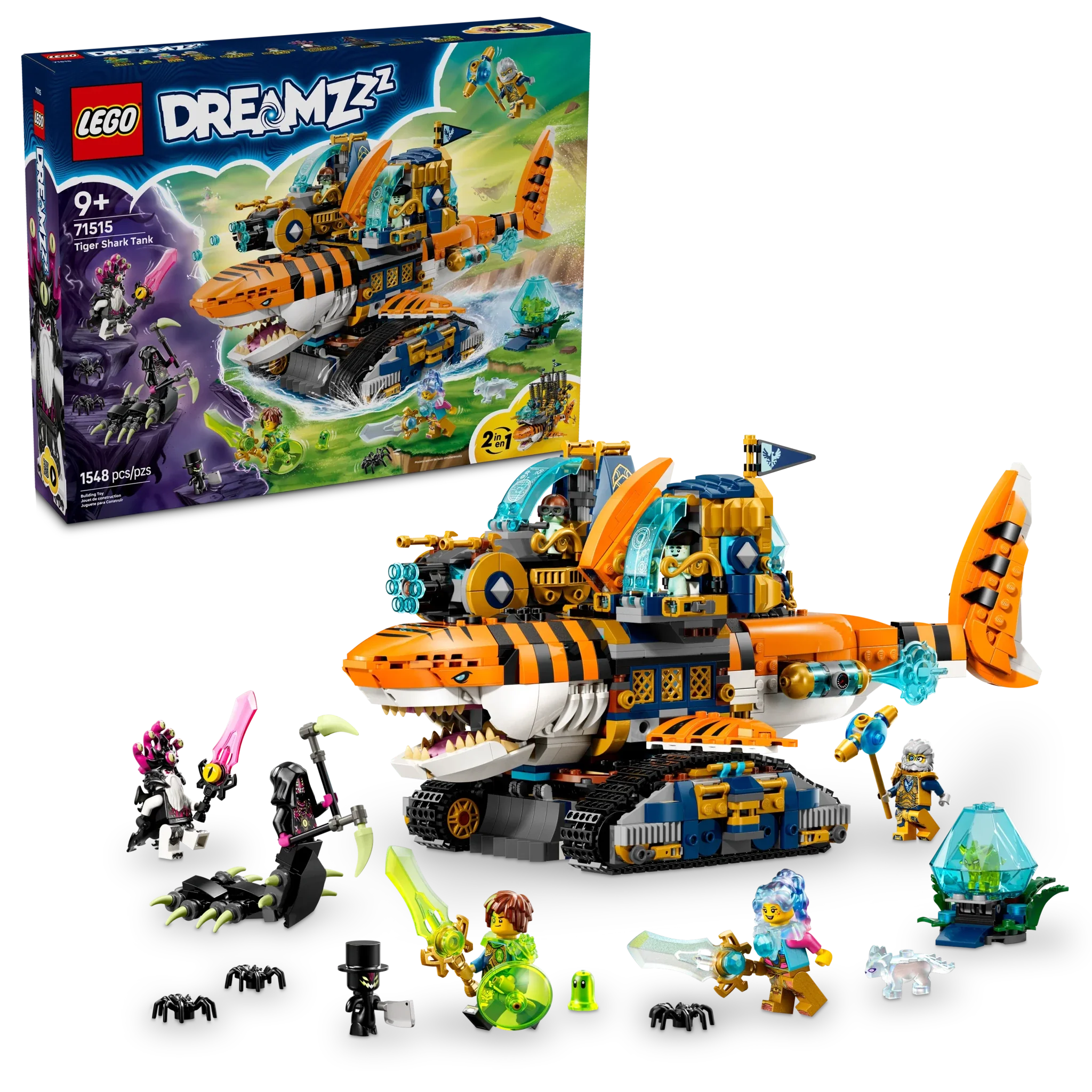 LEGO DREAMZzz Tiger Shark Tank