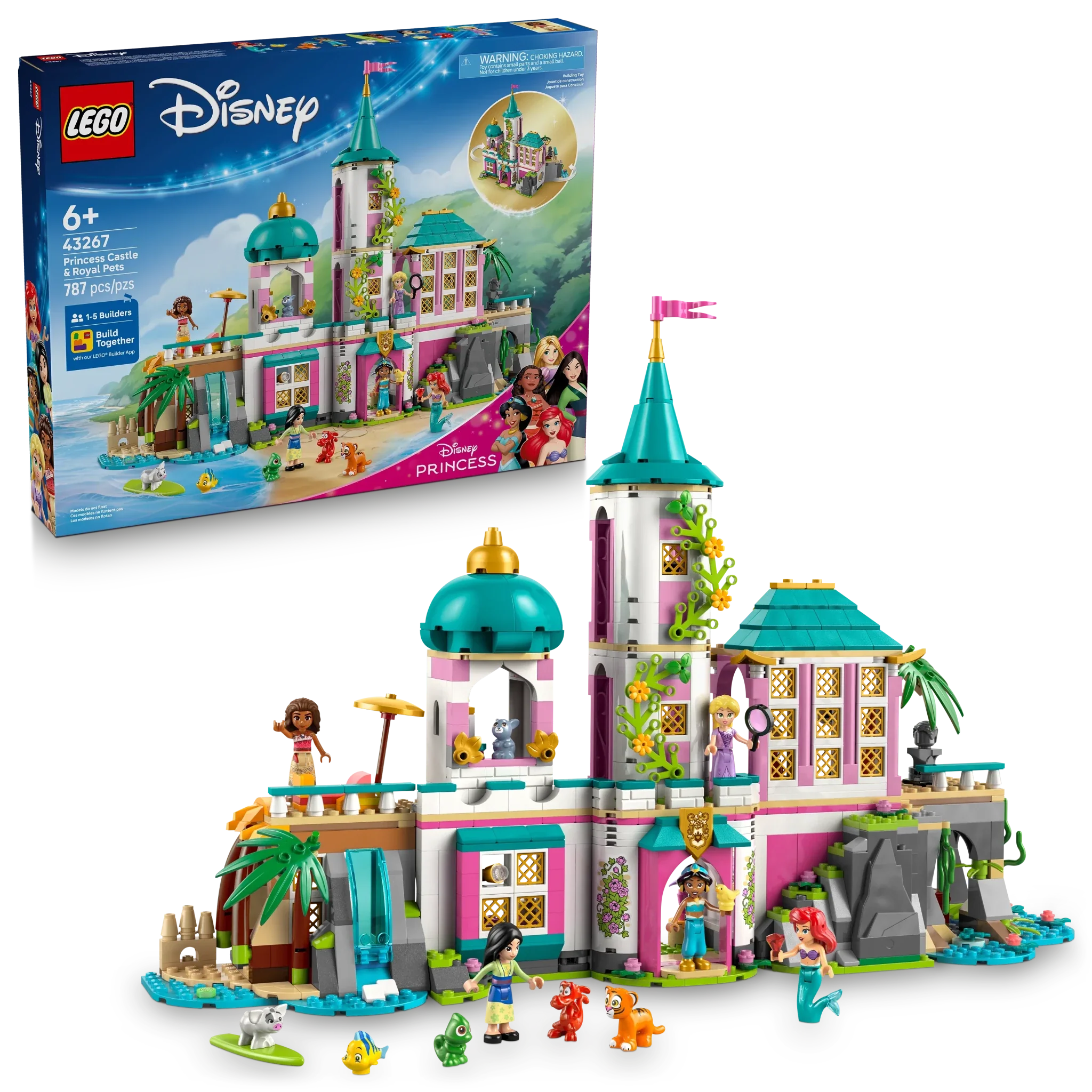 LEGO Disney Princess Princess Castle & Royal Pets