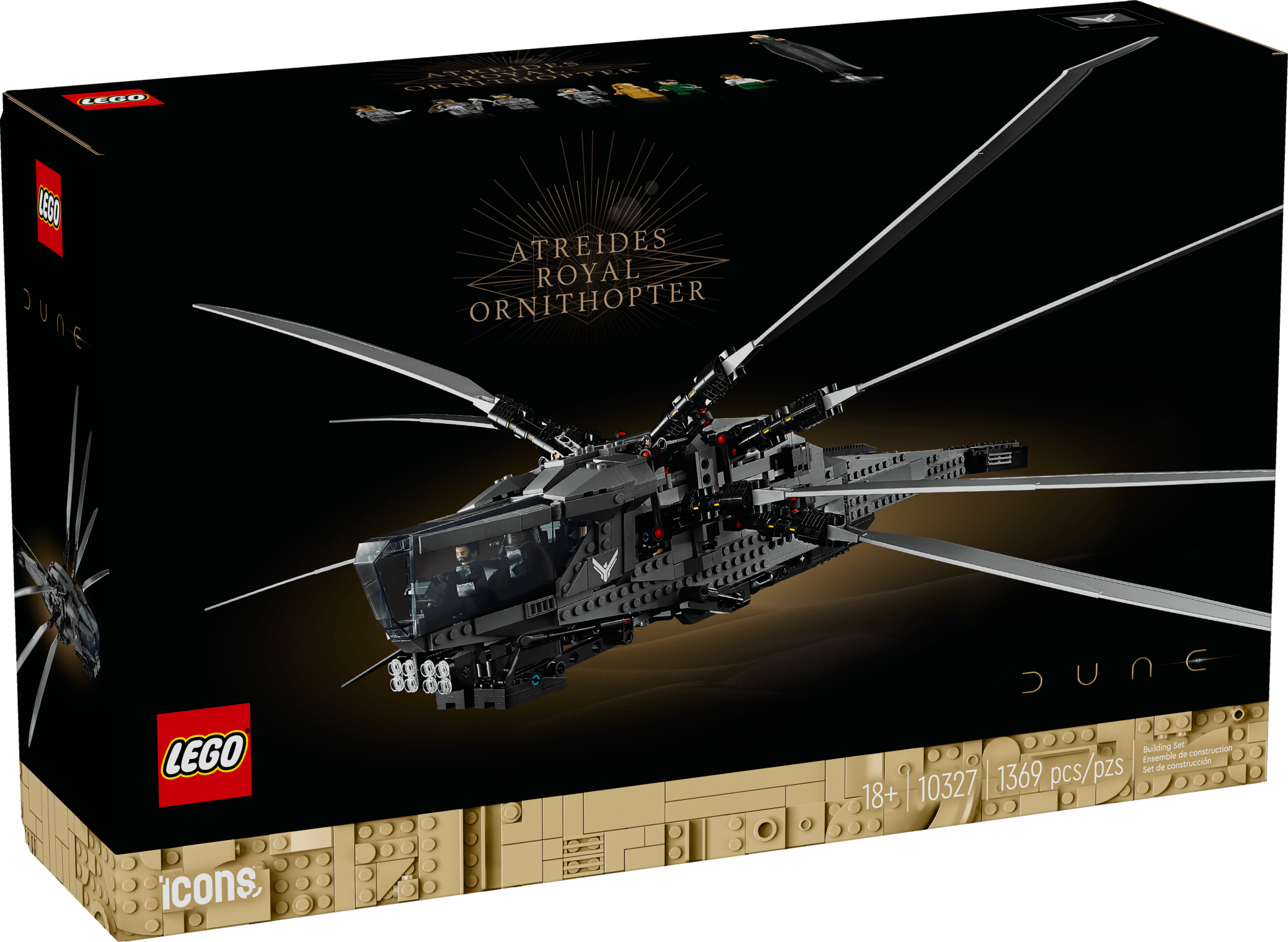 LEGO Icons Dune Atreides Royal Ornithopter