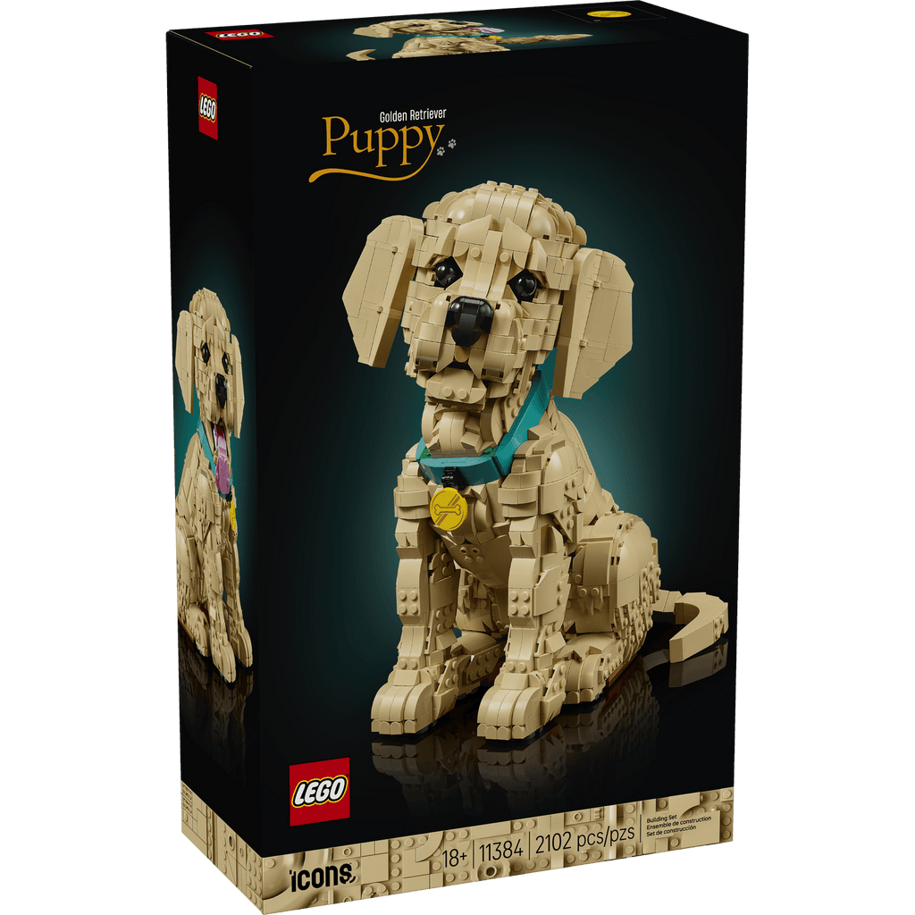 LEGO Icons Golden Retriever Puppy