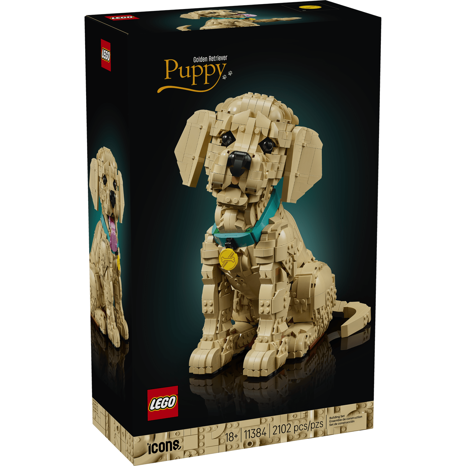 LEGO Icons Golden Retriever Puppy