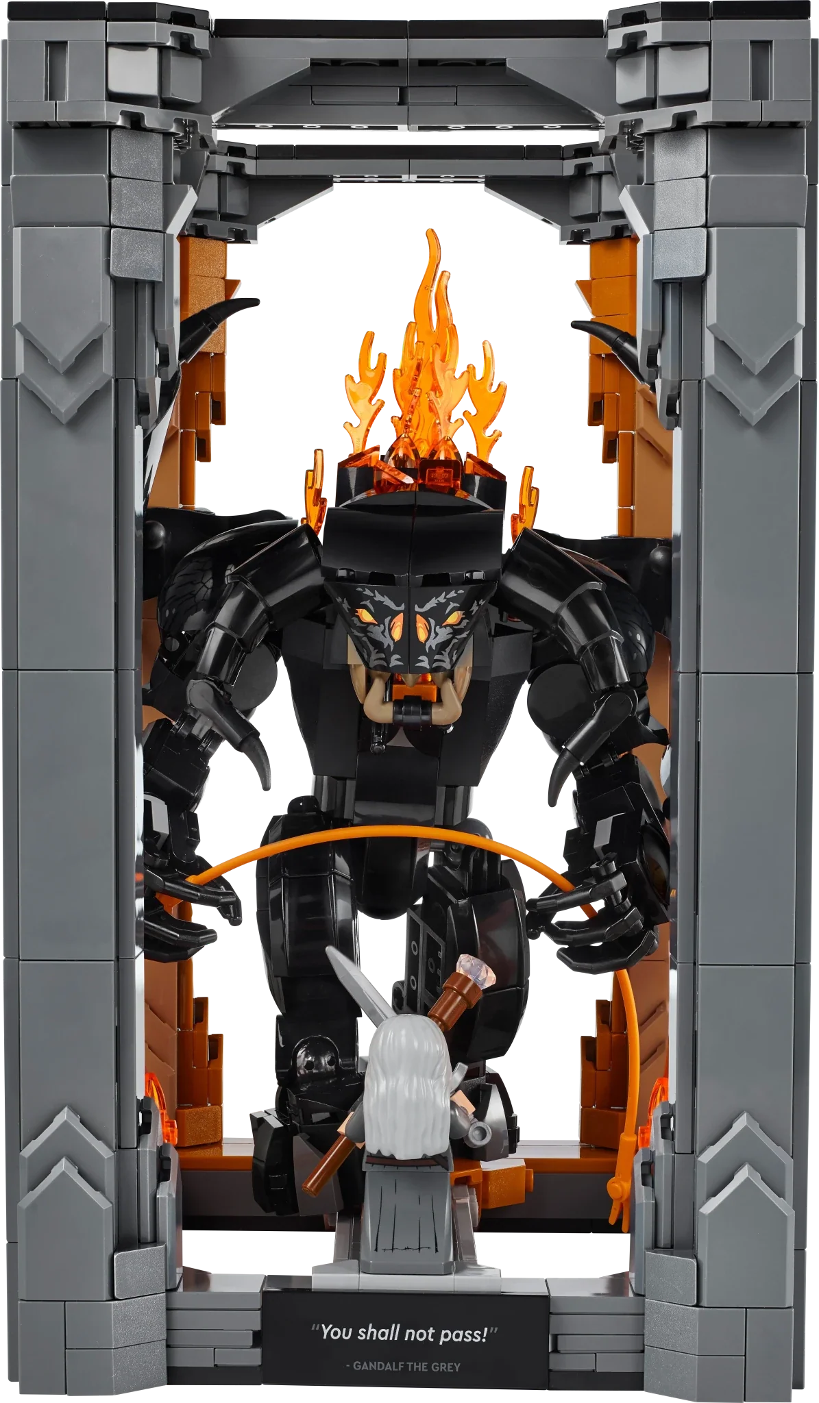 LEGO Icons The Lord of the Rings: Balrog Book Nook