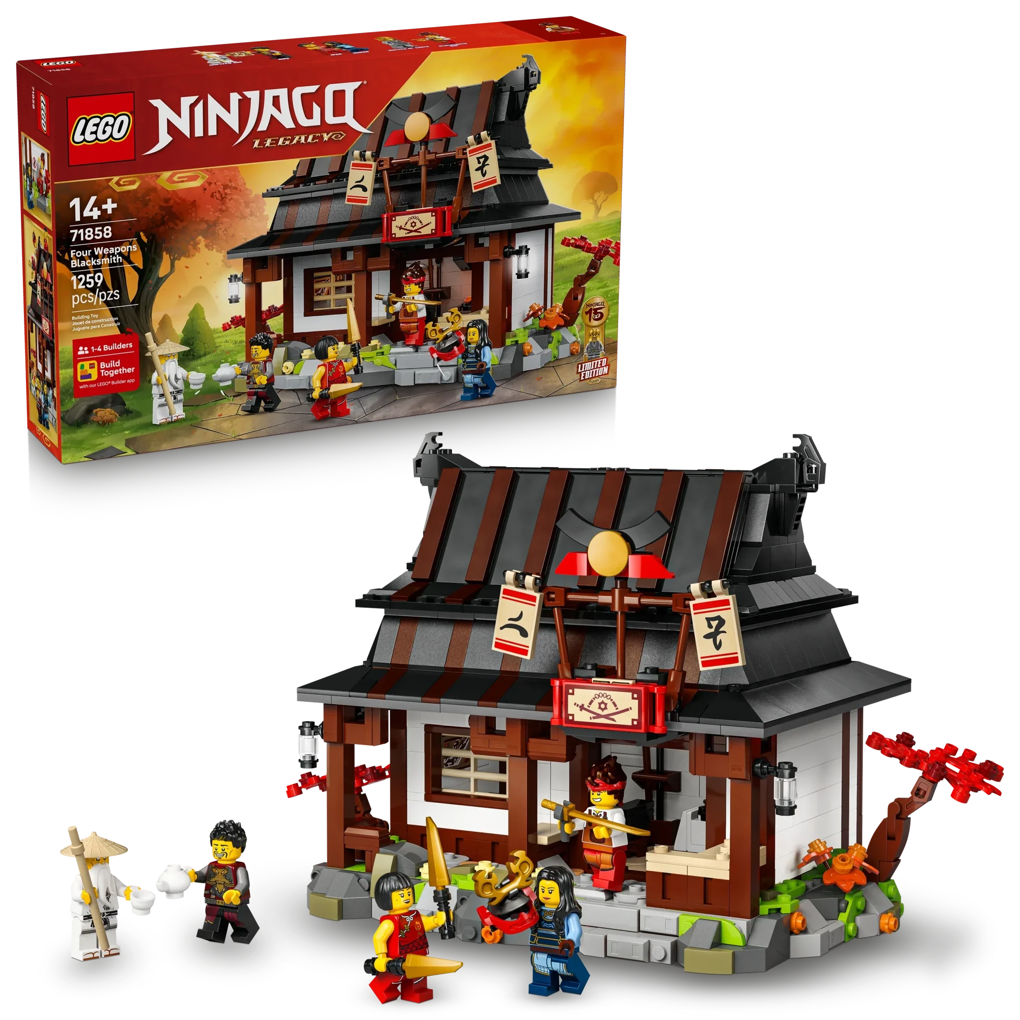 LEGO Ninjago Four Weapons Blacksmith 15th Anniversary