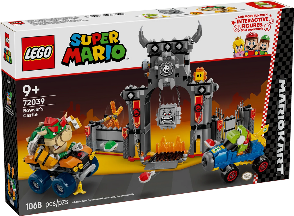 LEGO Super Mario Mario Kart Bowser's Castle