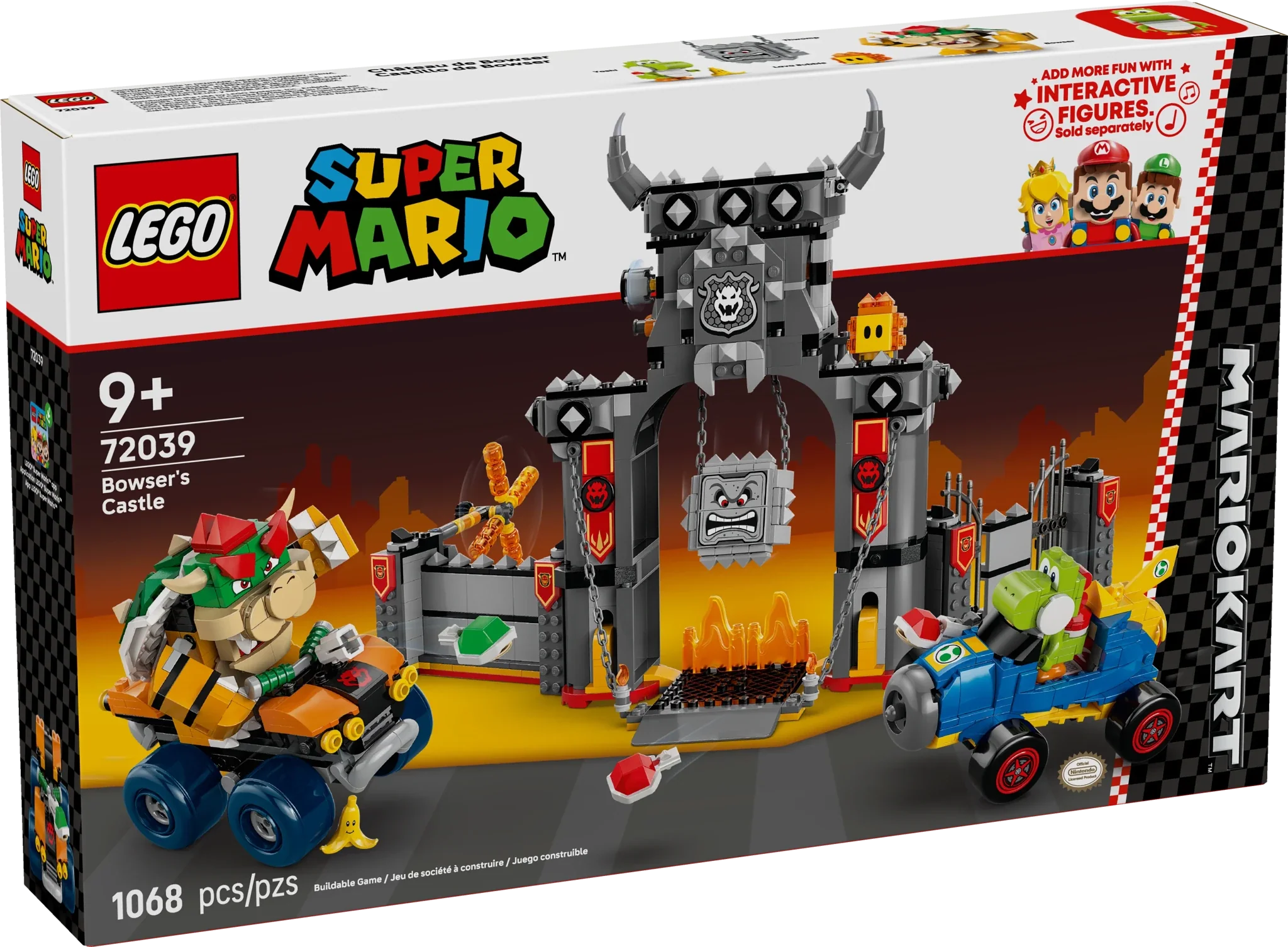 LEGO Super Mario Mario Kart Bowser's Castle