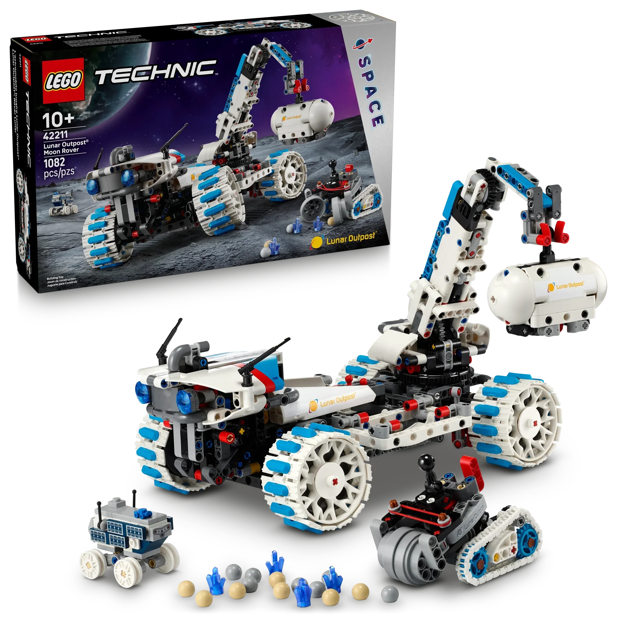 LEGO Technic Lunar Outpost Moon Rover Space Vehicle