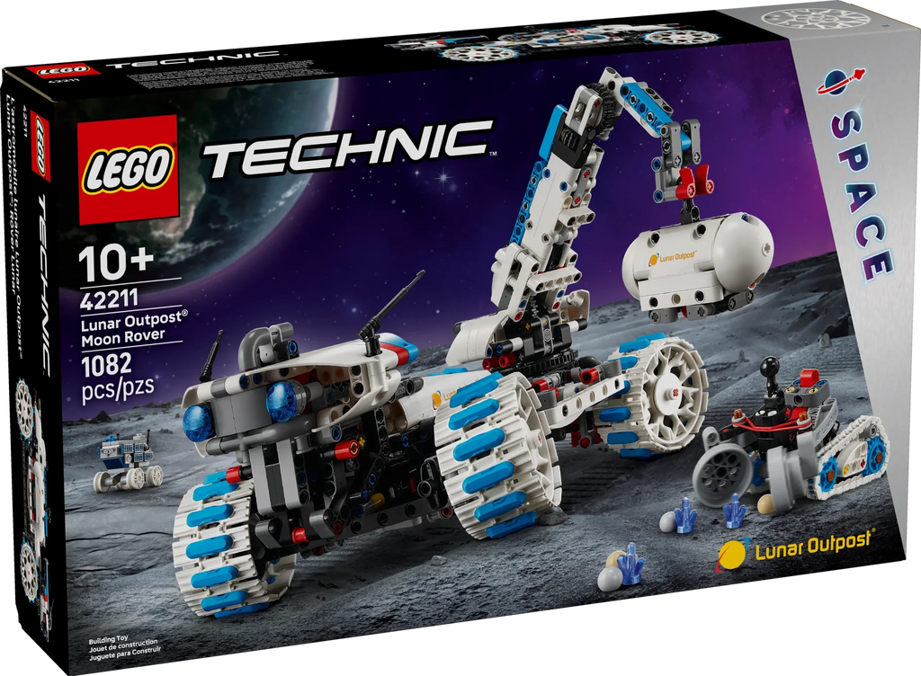 LEGO Technic Lunar Outpost Moon Rover Space Vehicle