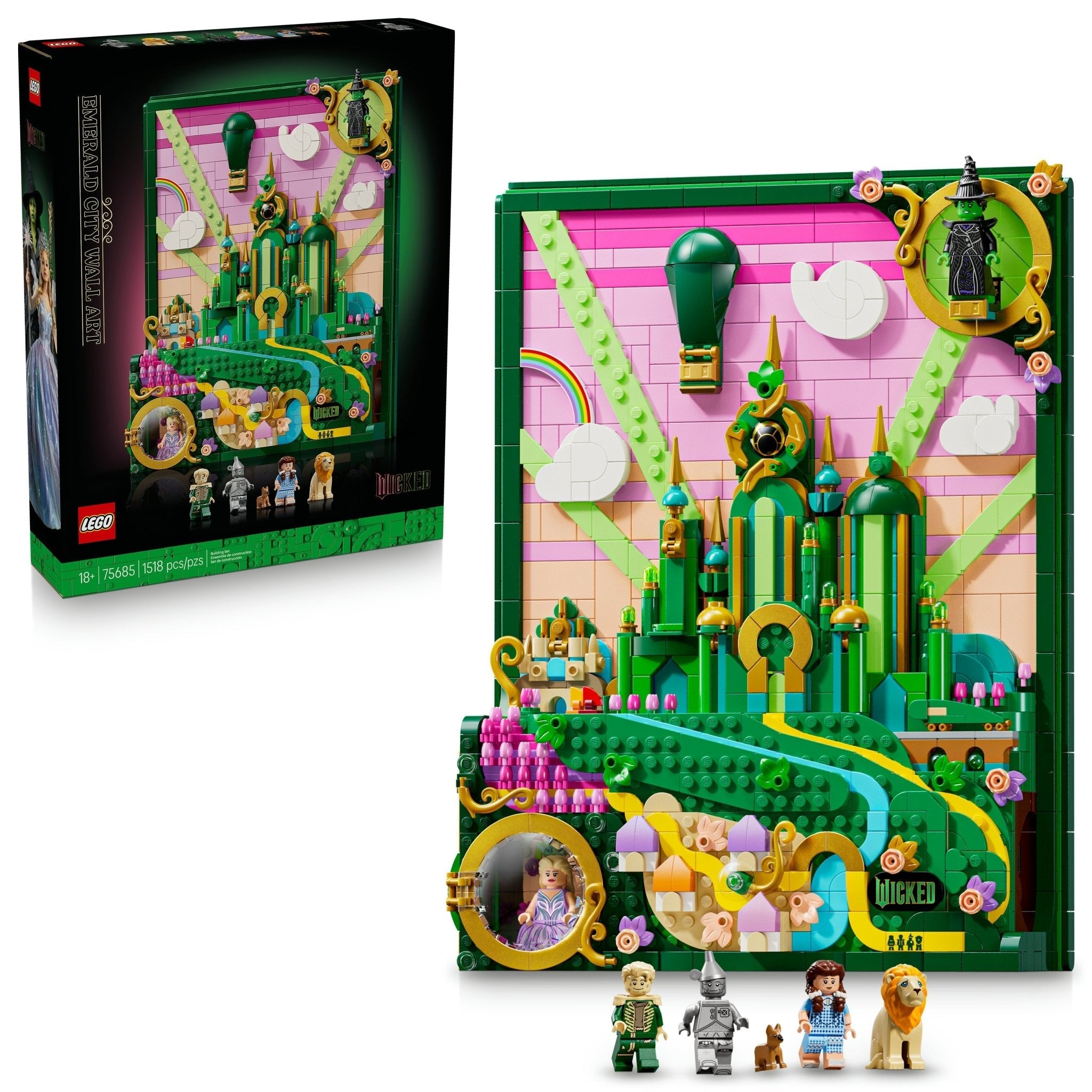 LEGO Wicked Emerald City Wall Art