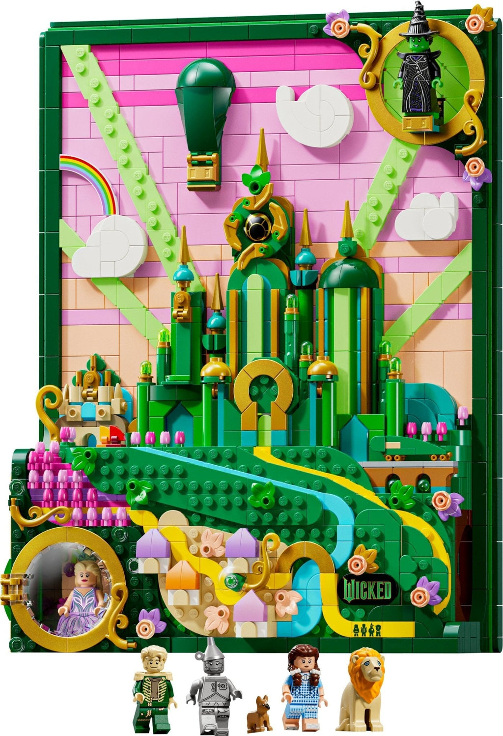 LEGO Wicked Emerald City Wall Art
