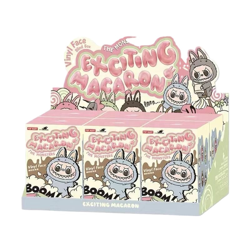 (Case) POP MART Labubu V1 Exciting Macaron Plush Series - NEW/Sealed