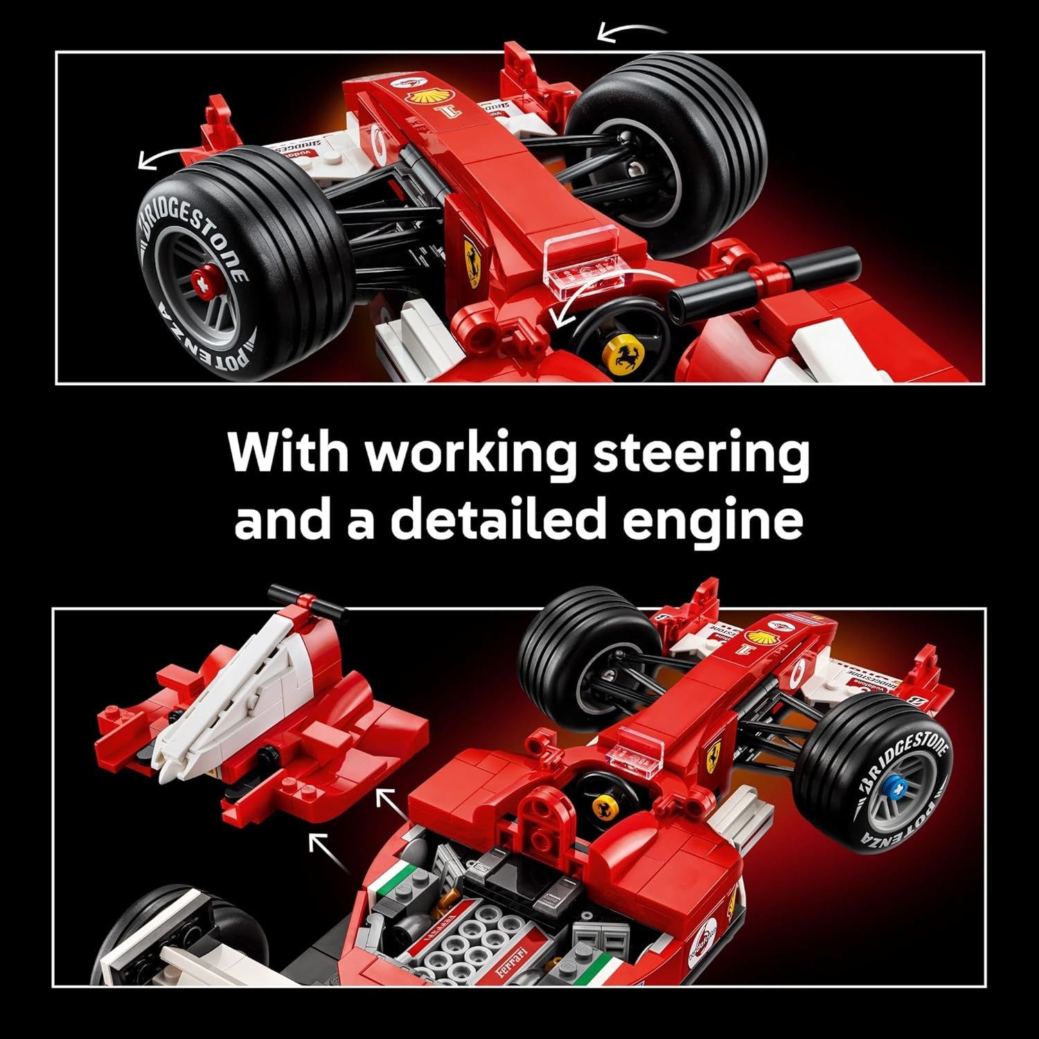LEGO: Icons [Ferrari F2004 & Michael Schumacher #11375]