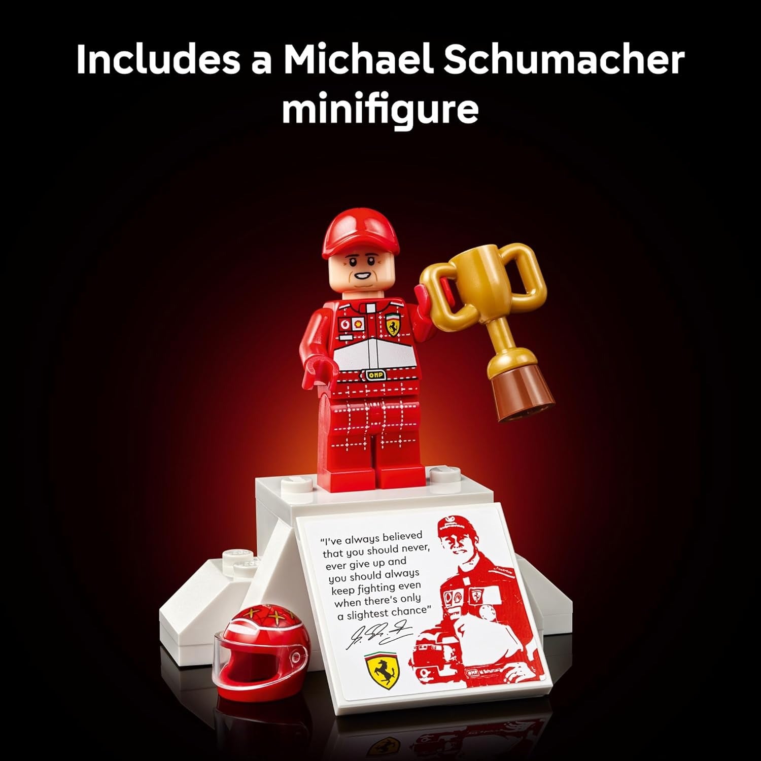 LEGO: Icons [Ferrari F2004 & Michael Schumacher #11375]