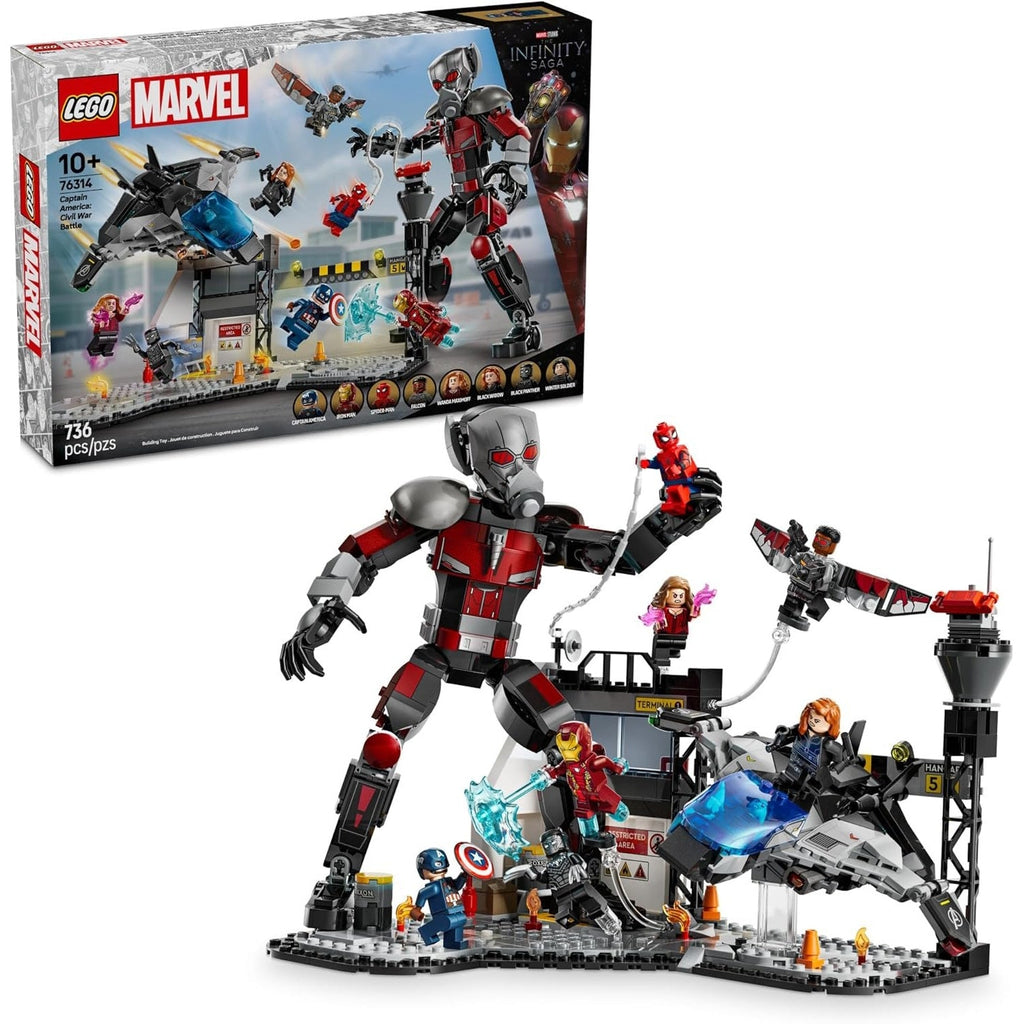 LEGO: Marvel [Captain America: Civil War Action Battle #76314]