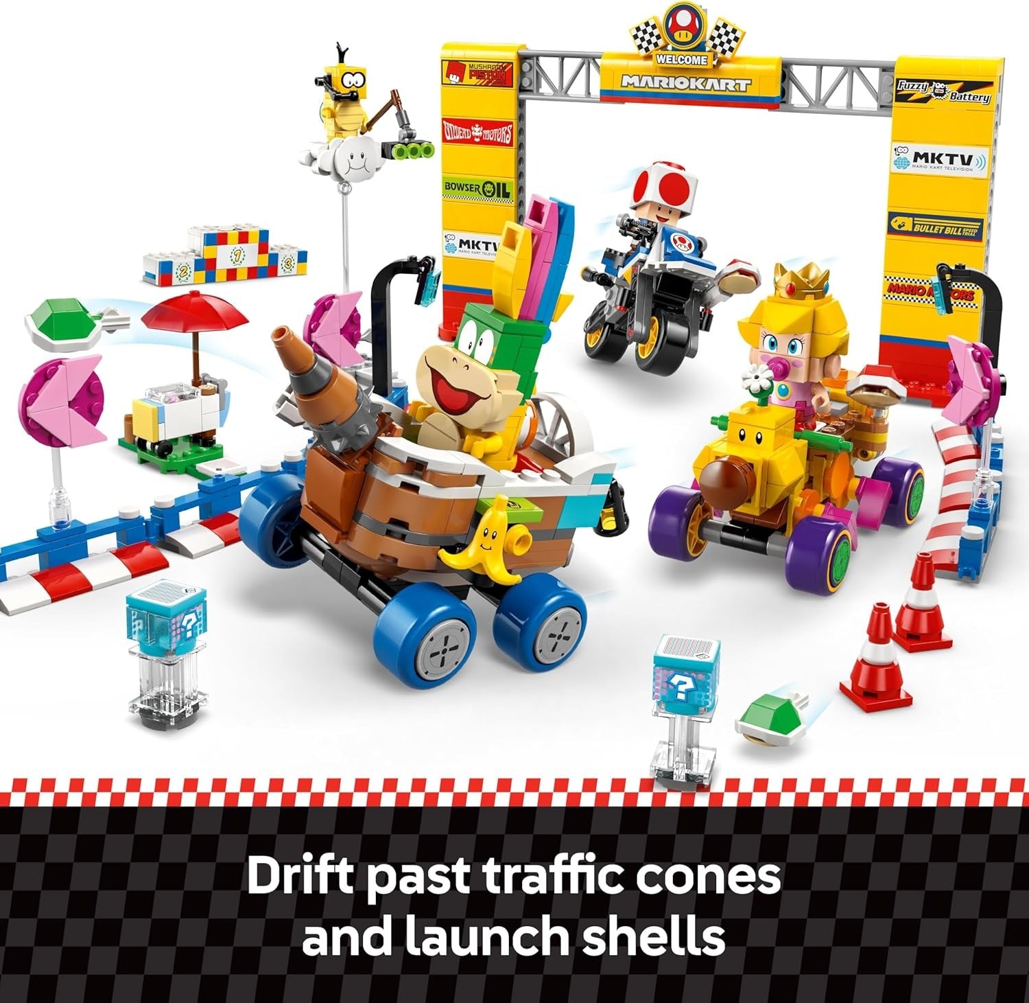 LEGO: Super Mario [Mario Kart - Baby Peach & Grand Prix Set #72036]