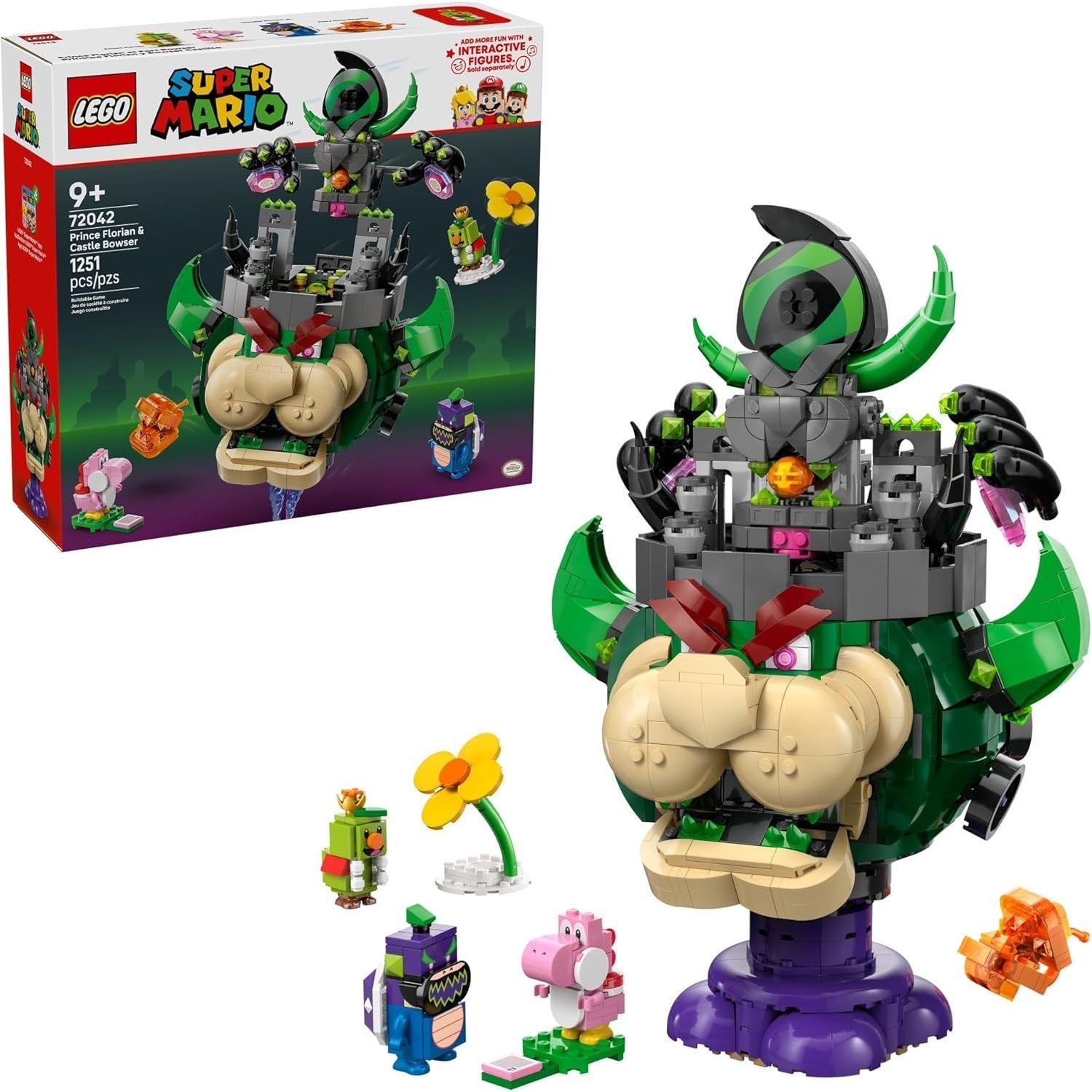 LEGO: Super Mario [Prince Florian & Castle Bowser #72042]