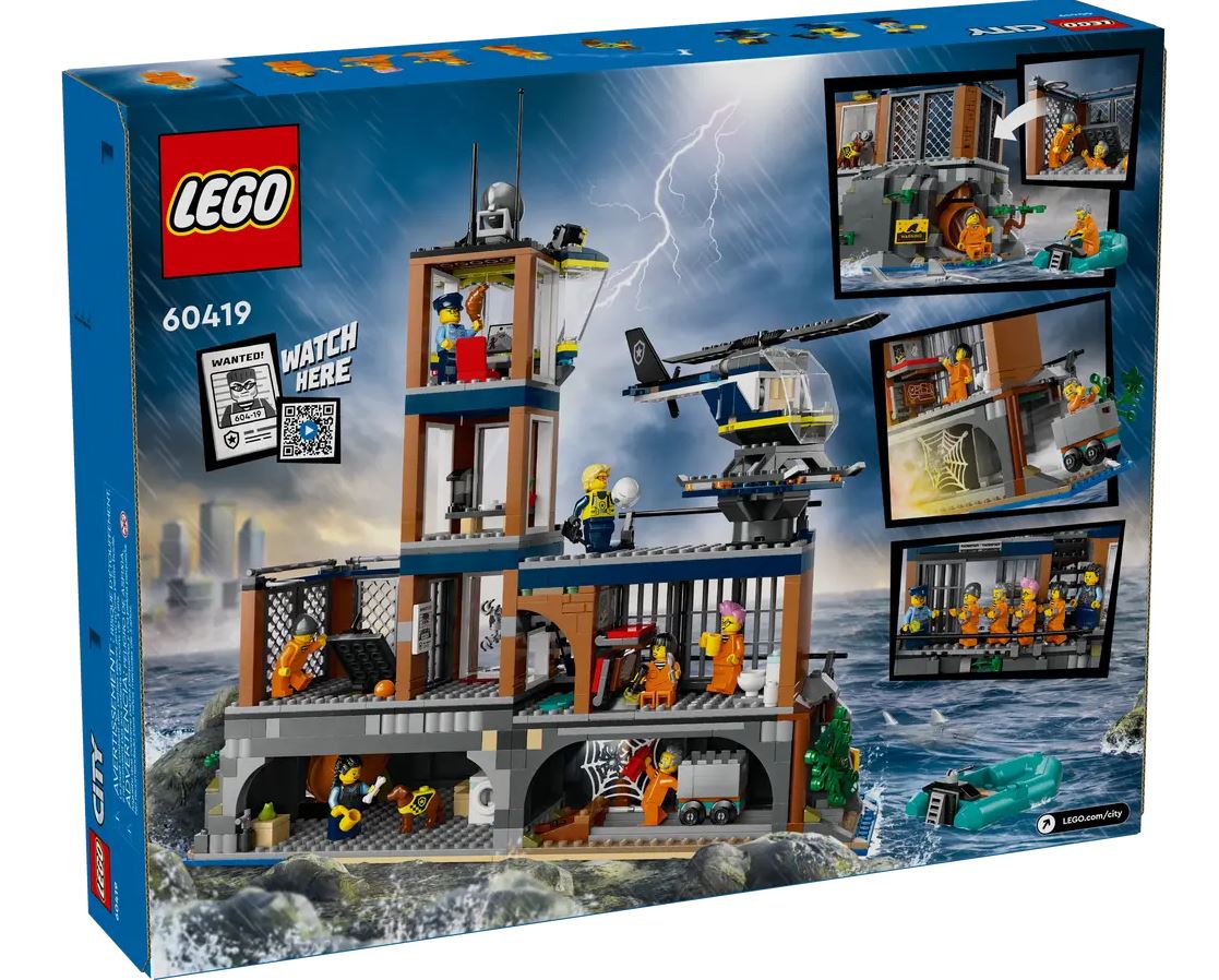 60419 LEGO City-Police Prison Island Set