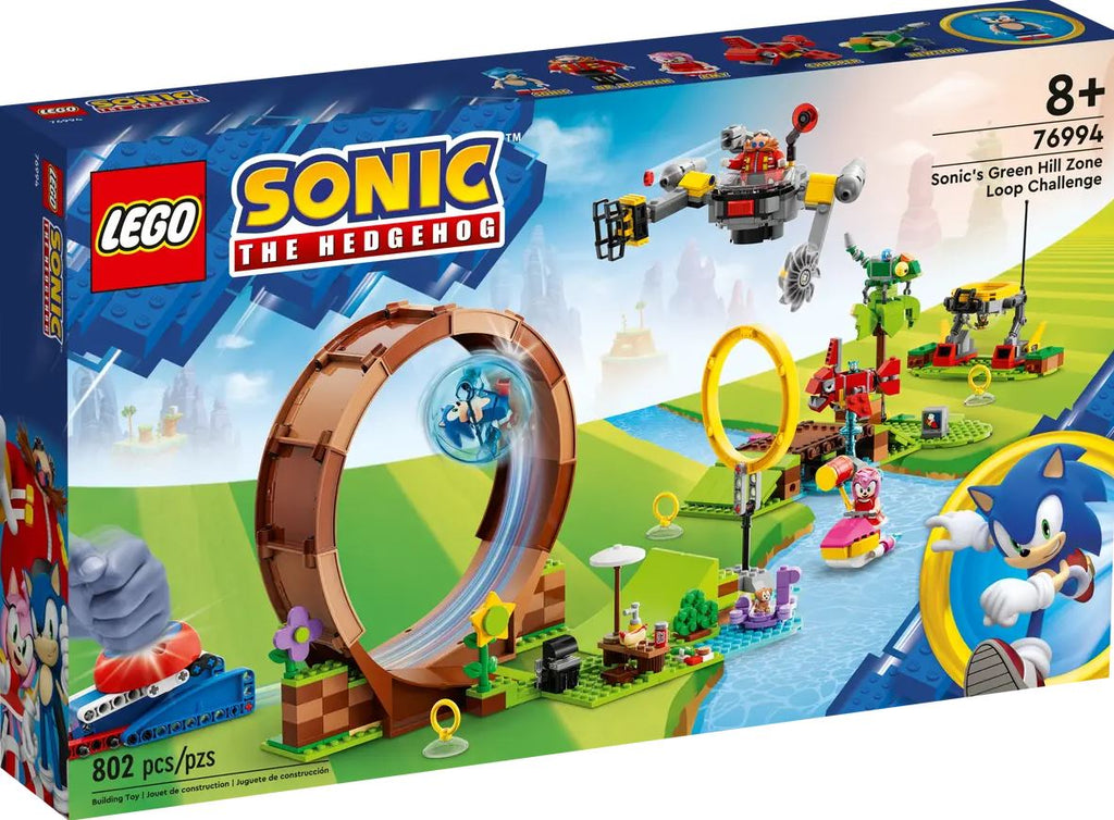 76994 LEGO Sonic The Hedgehog-Sonic's Green Hill Zone Loop Challenge Set