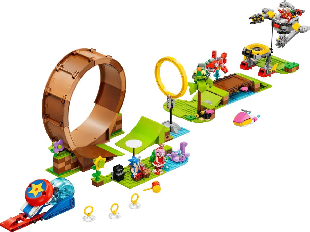 76994 LEGO Sonic The Hedgehog-Sonic's Green Hill Zone Loop Challenge Set