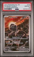 2023 POKEMON PAL EN-PALDEA EVOLVED #218 PALDEAN TAUROS ILLUSTRATION RARE