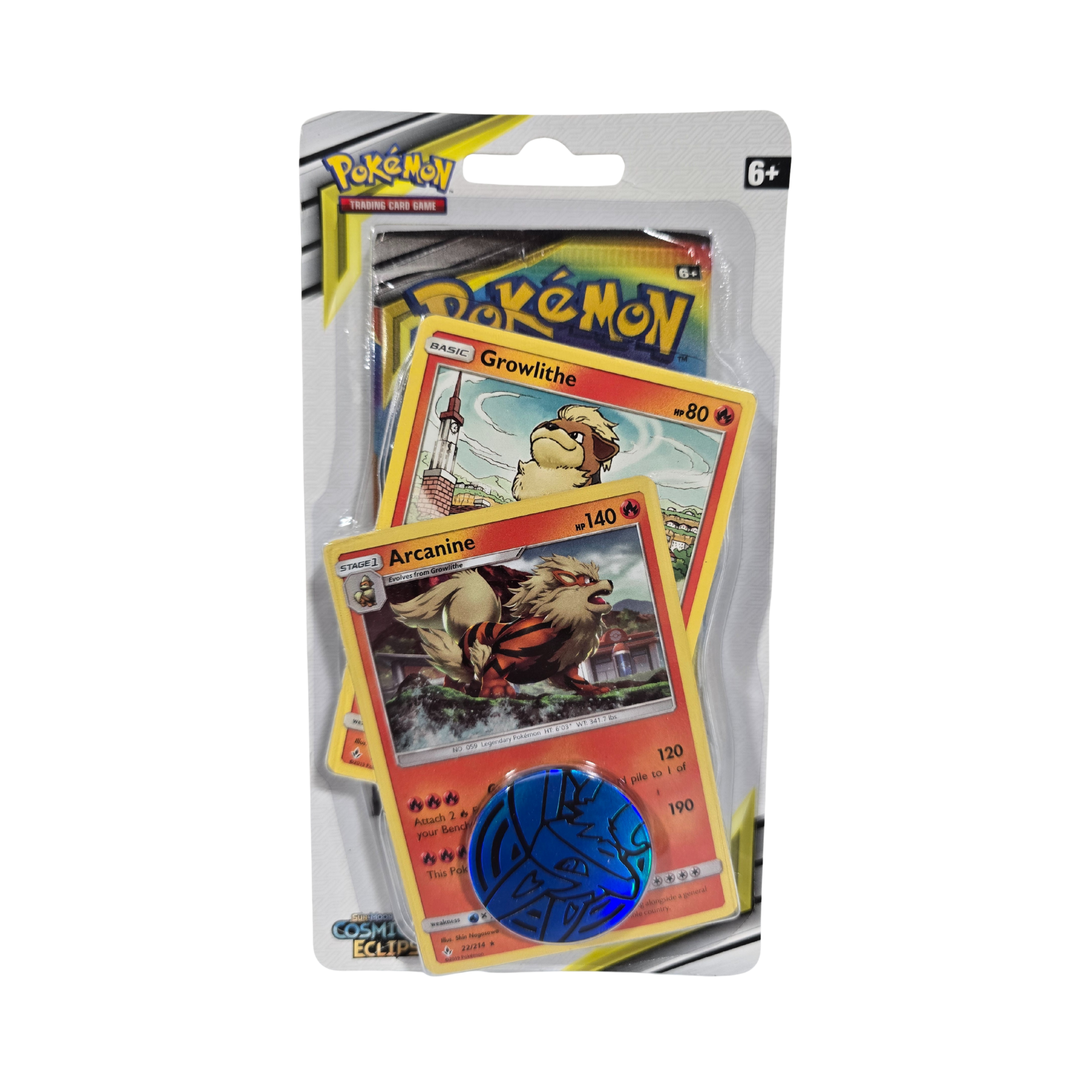 Cosmic Eclipse Single Pack Blister [Arcanine]