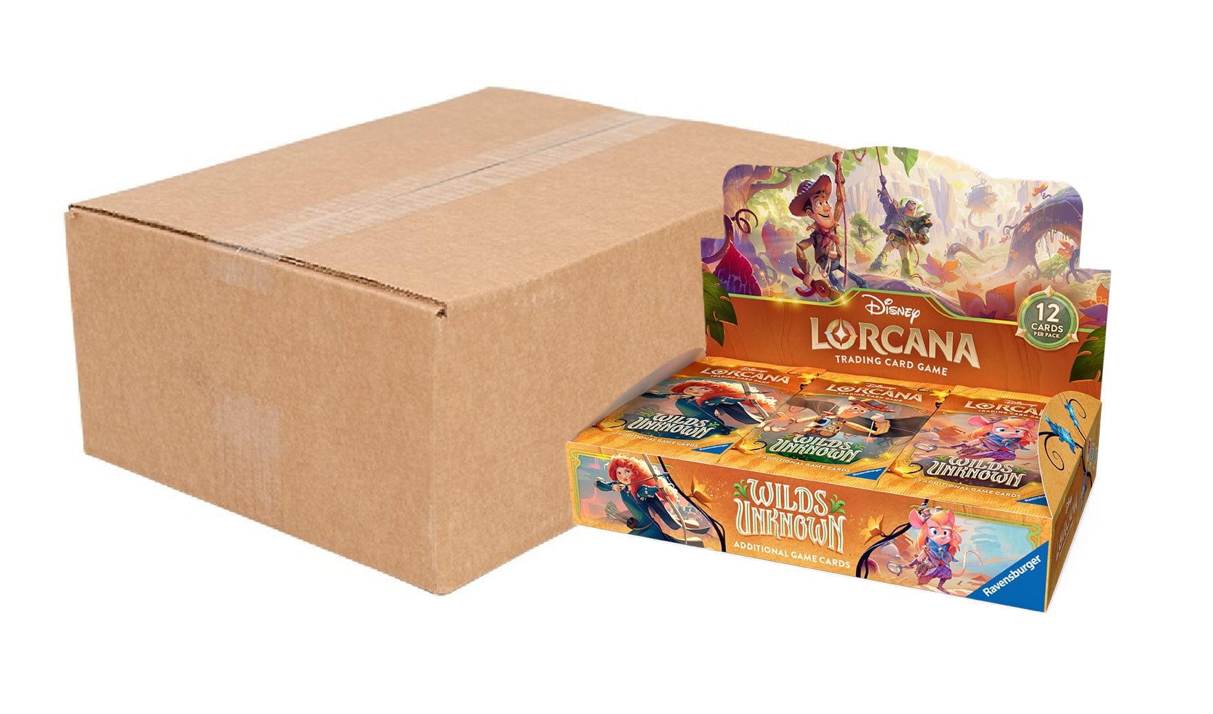 Lorcana: Wilds Unknown [x4] Booster Case