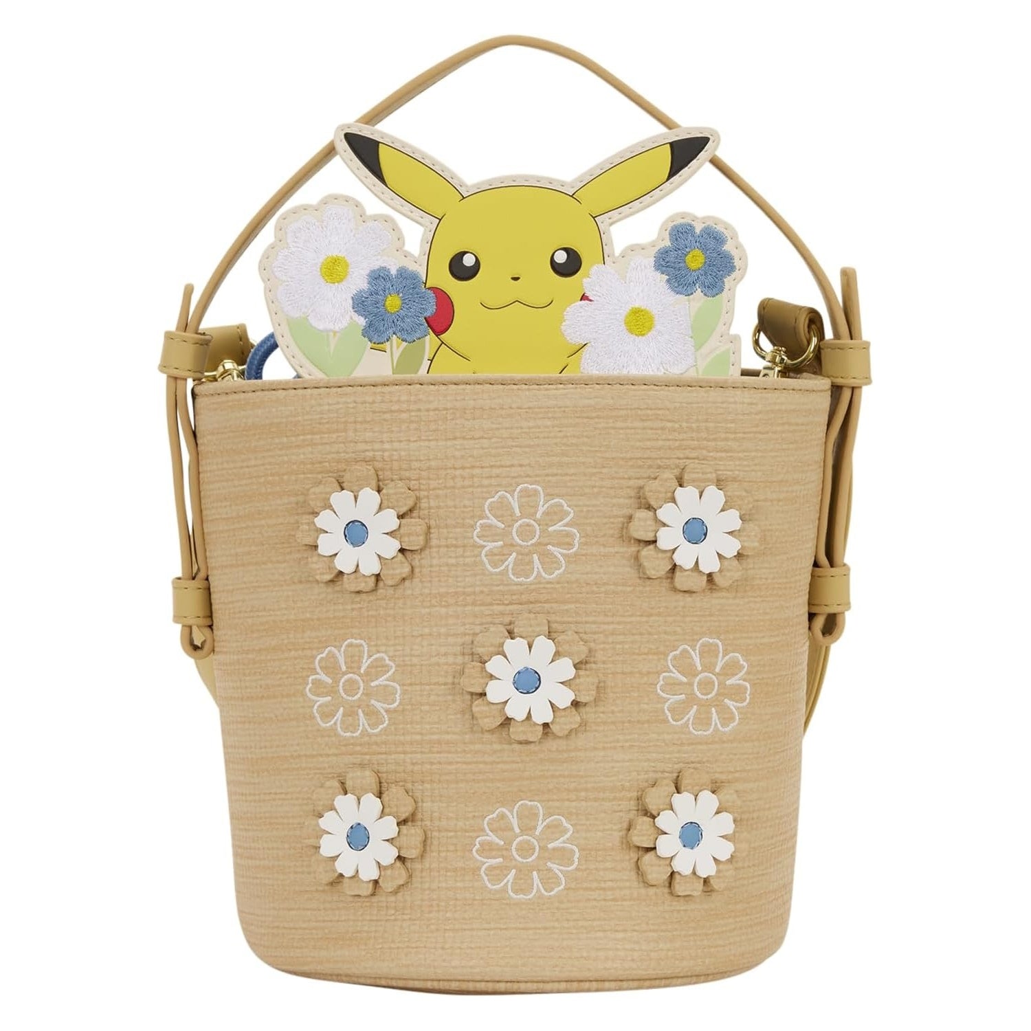 Loungefly: Pokemon - Floral Pikachu Crossbody Bag