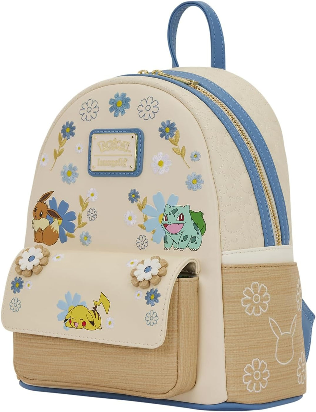 Loungefly: Pokemon - Floral Sleeping Pikachu Mini Backpack