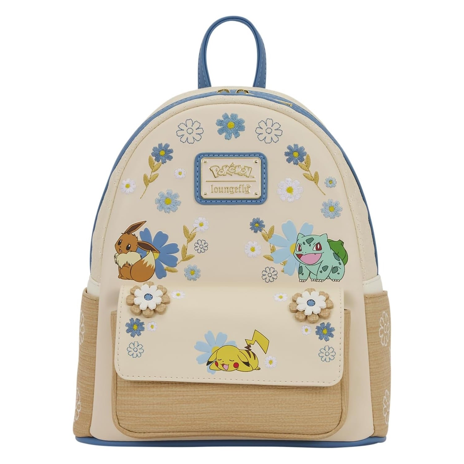 Loungefly: Pokemon - Floral Sleeping Pikachu Mini Backpack