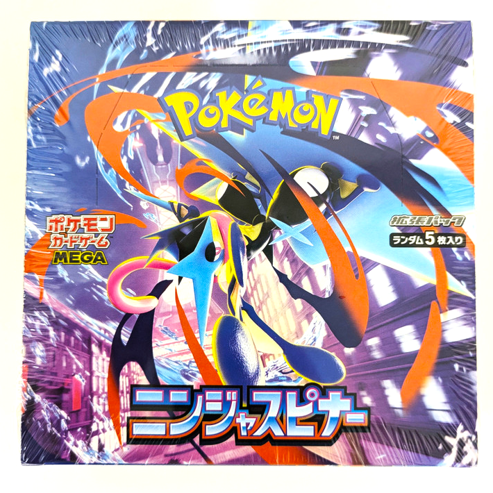 Pokémon TCG: MEGA—Ninja Spinner (Chaos Rising) Japanese Booster Box
