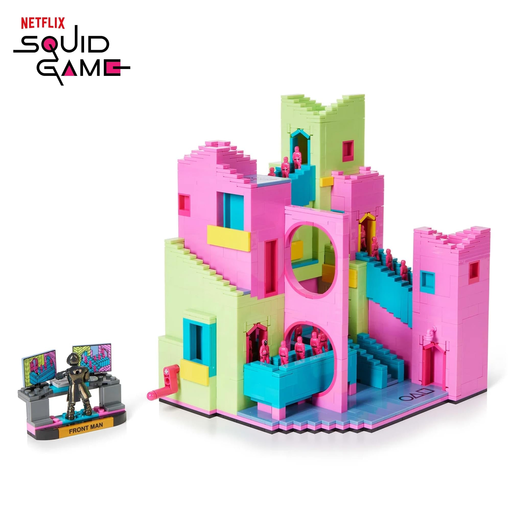 Squid Game The Staircase 1735-Piece Collector Building Set